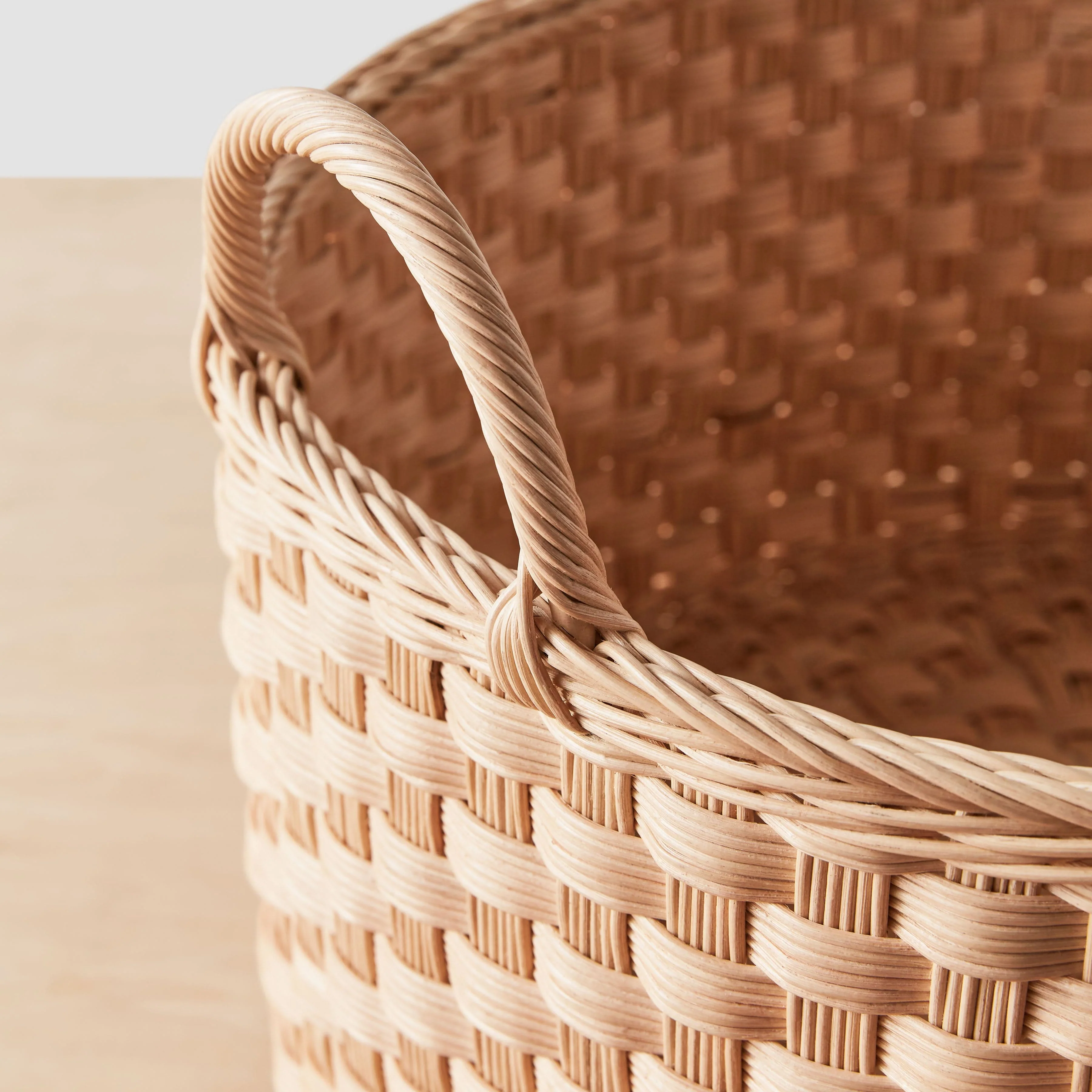 Kawi Wicker Floor Basket - Image 11