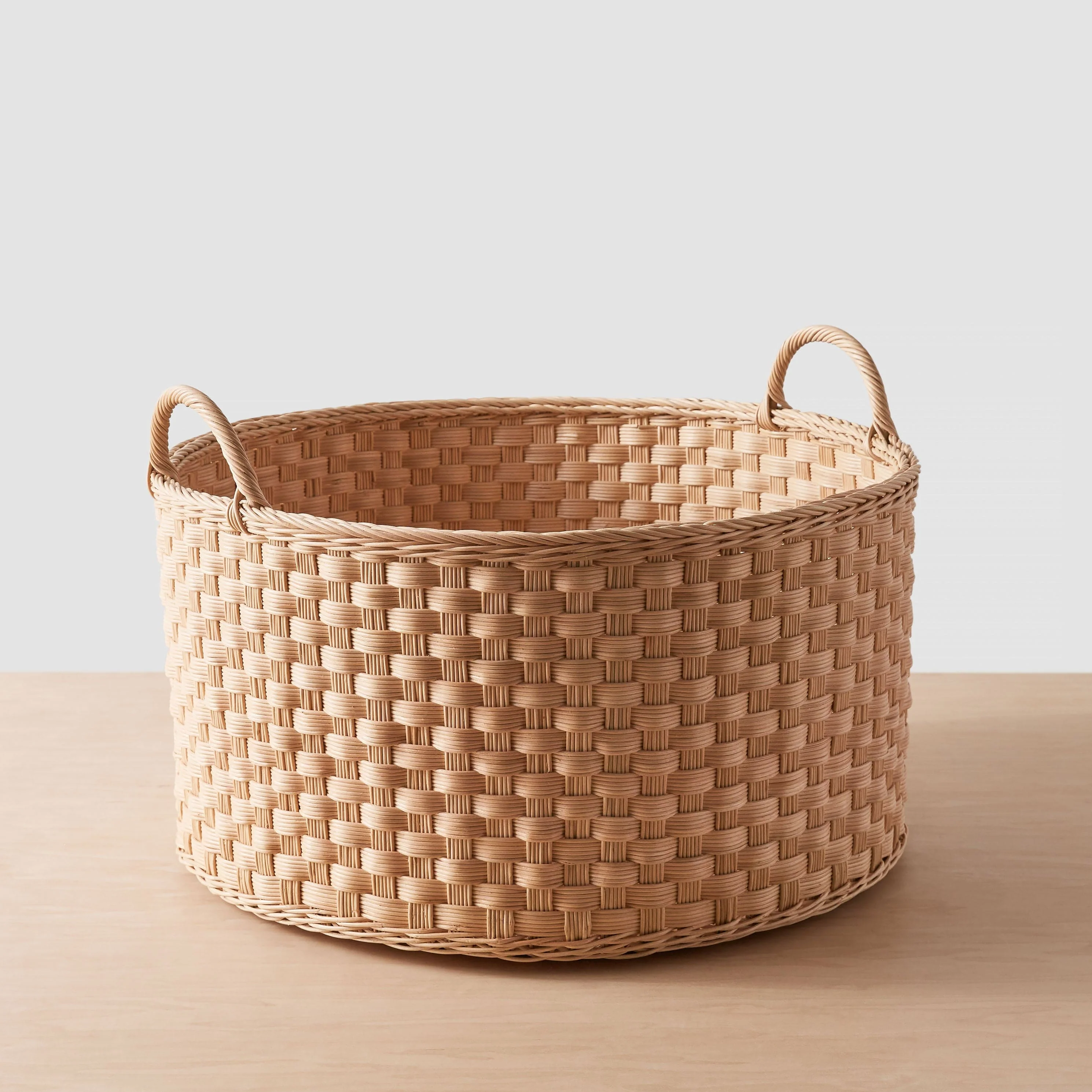 Kawi Wicker Floor Basket - Image 2