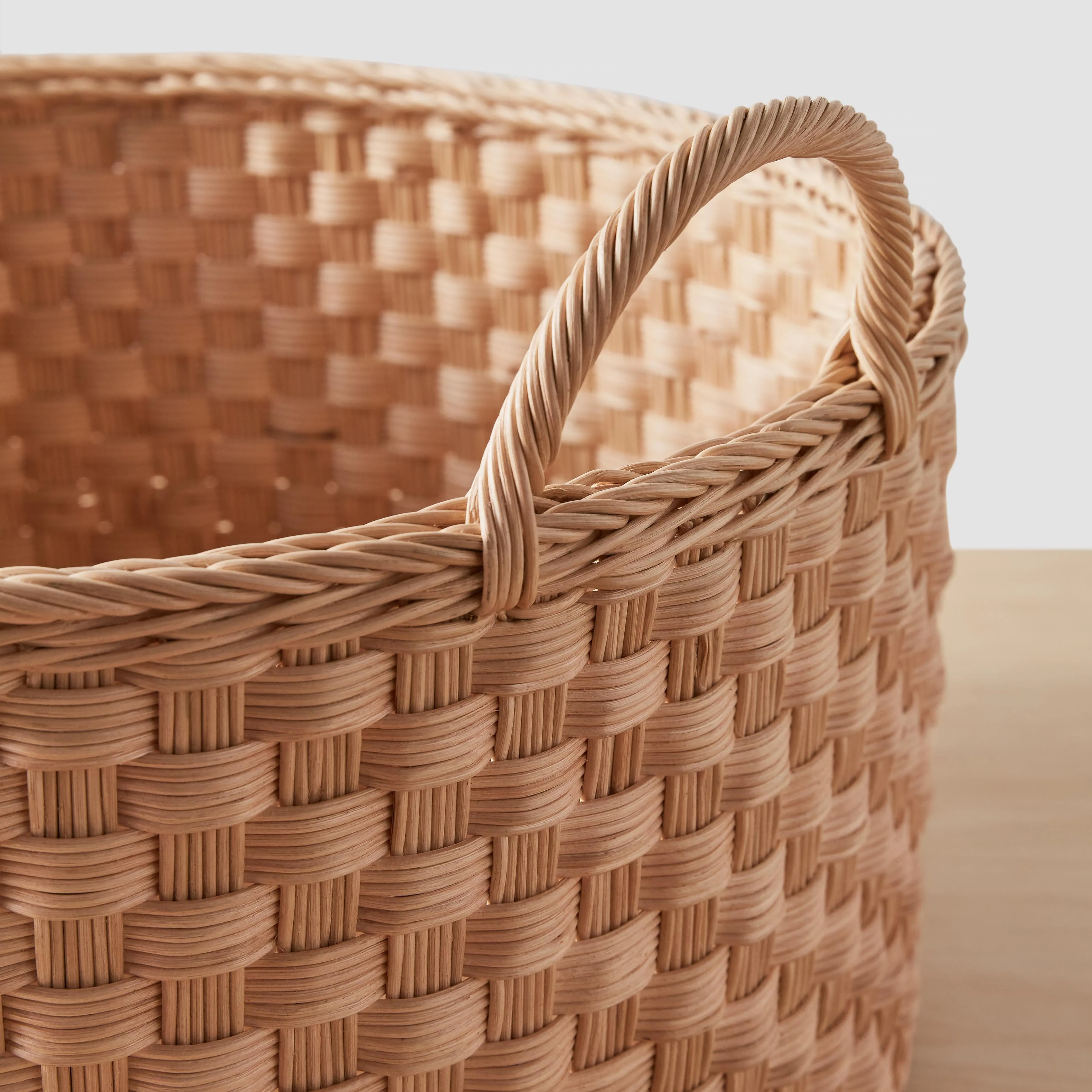 Kawi Wicker Floor Basket - Image 4