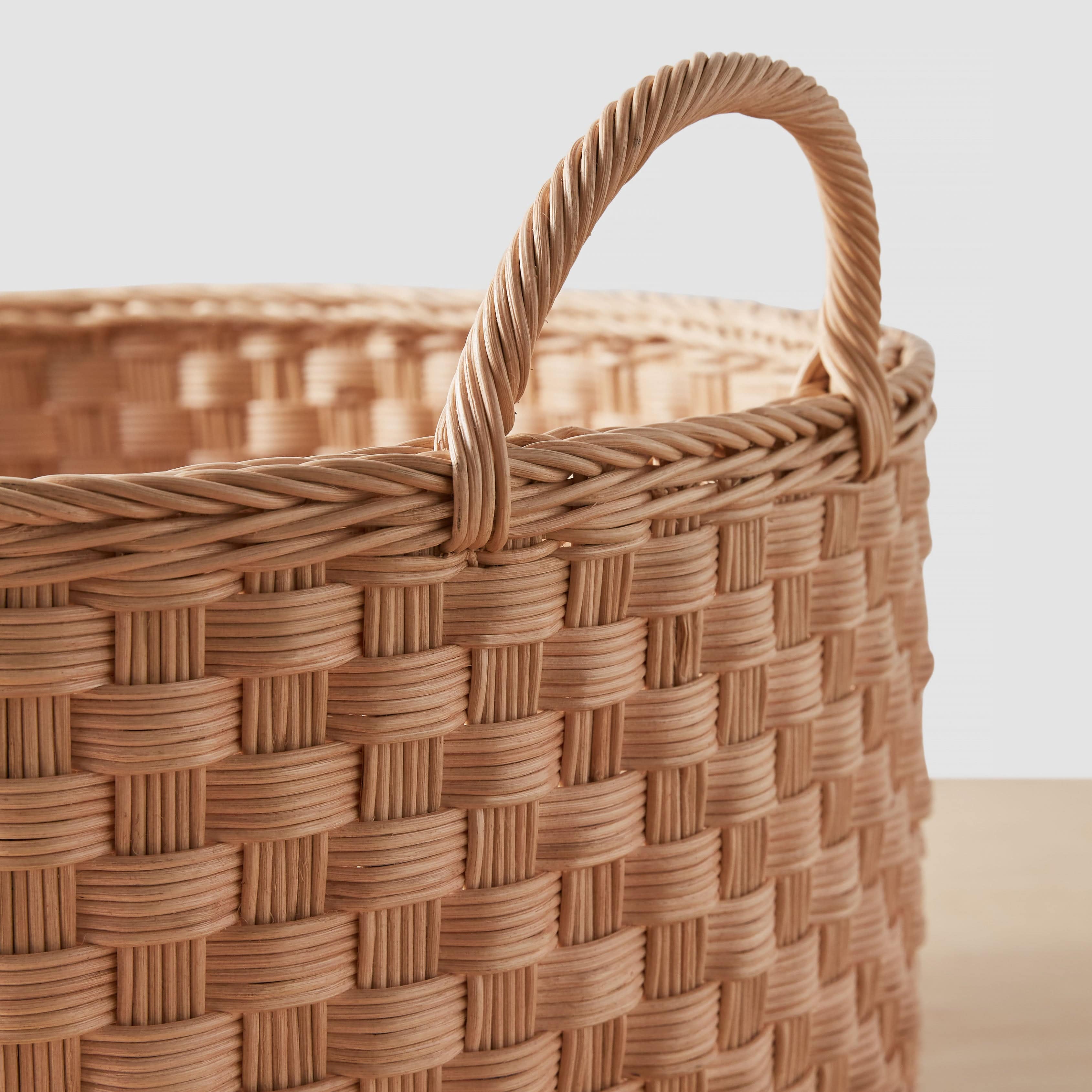 Kawi Wicker Floor Basket - Image 5