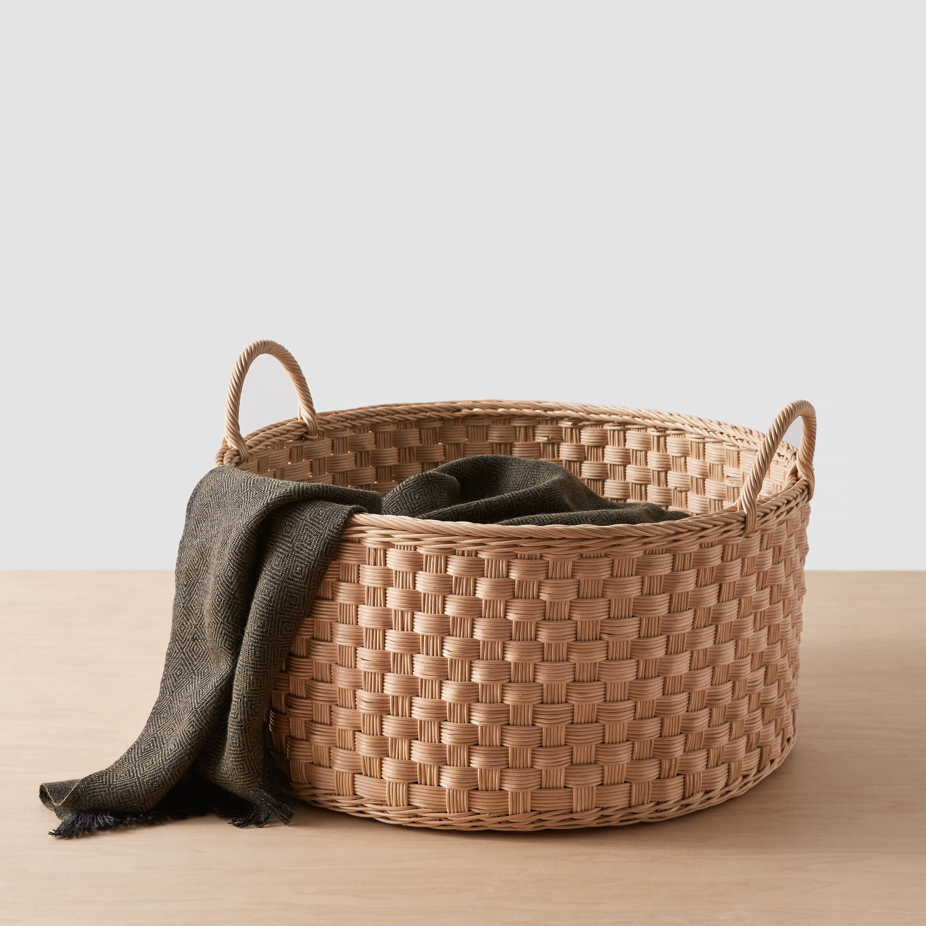 Kawi Wicker Floor Basket - Image 7