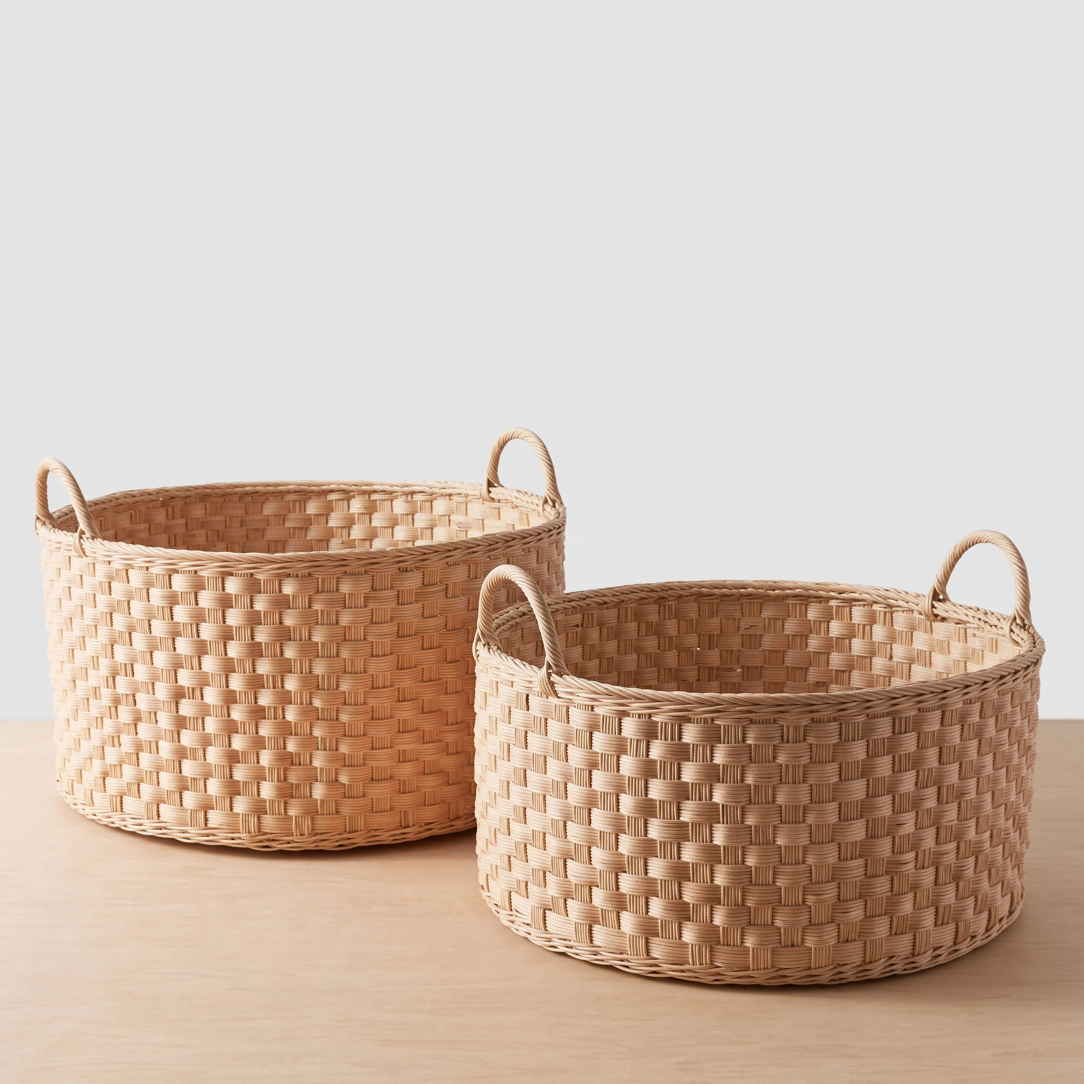 Kawi Wicker Floor Basket - Image 8