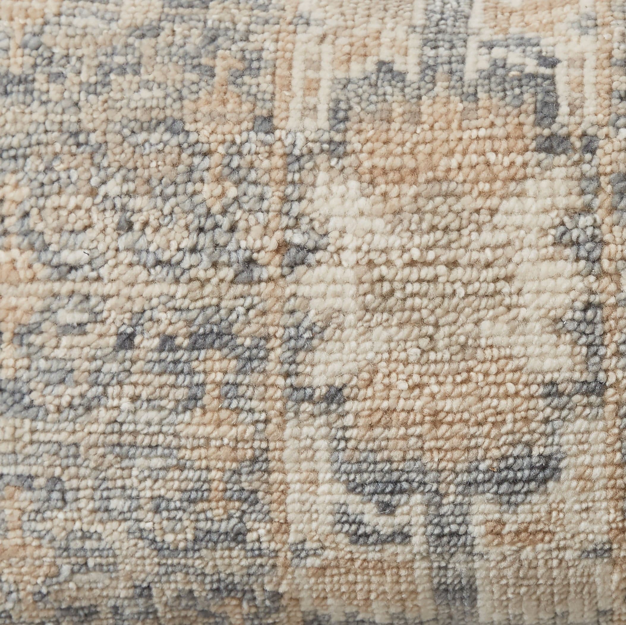 Krisha Hand-Knotted Lumbar Pillow - Image 3