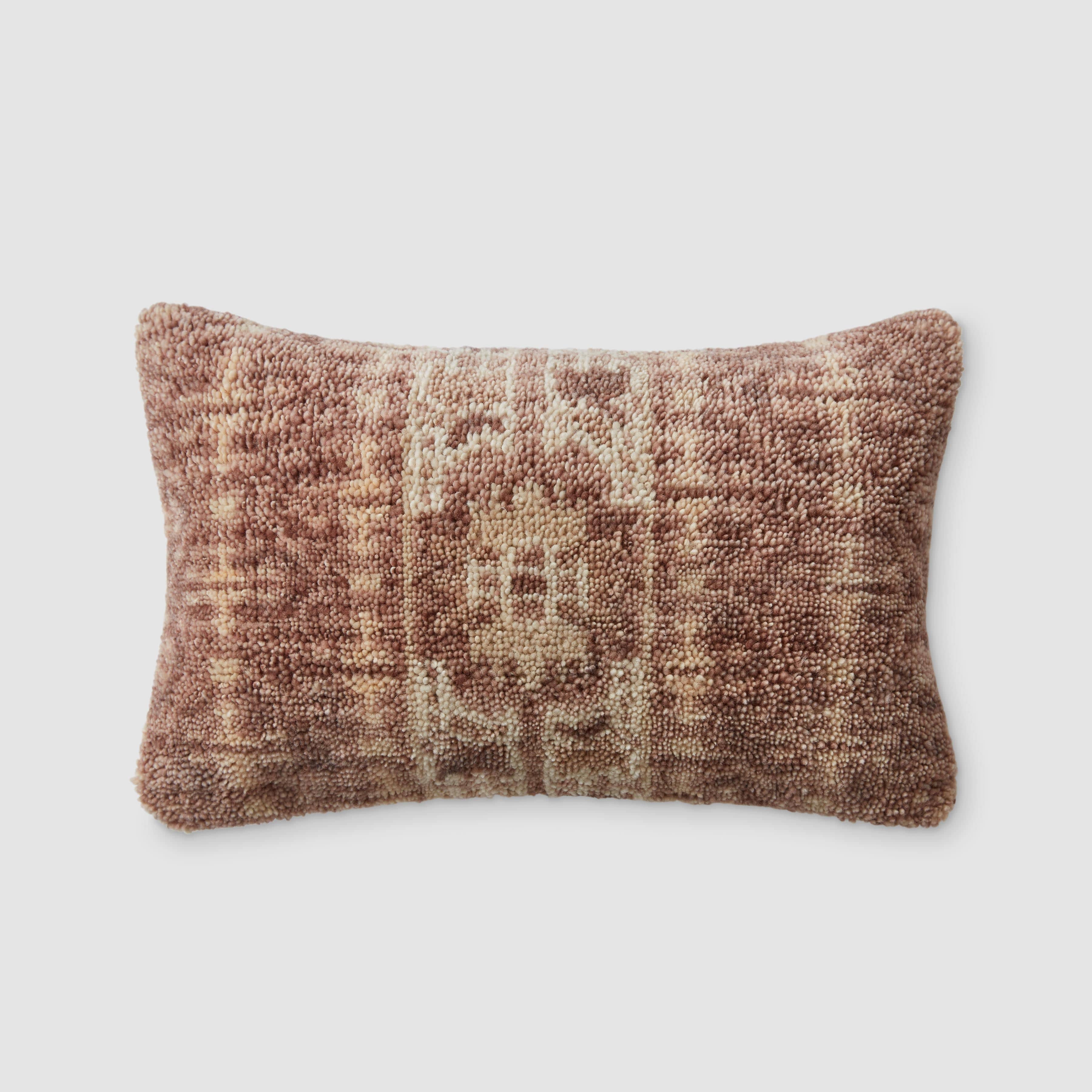 Krisha Hand-Knotted Lumbar Pillow - Image 8