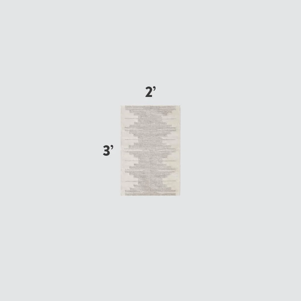 La Cima Handwoven Accent Rug - Grey - Image 8