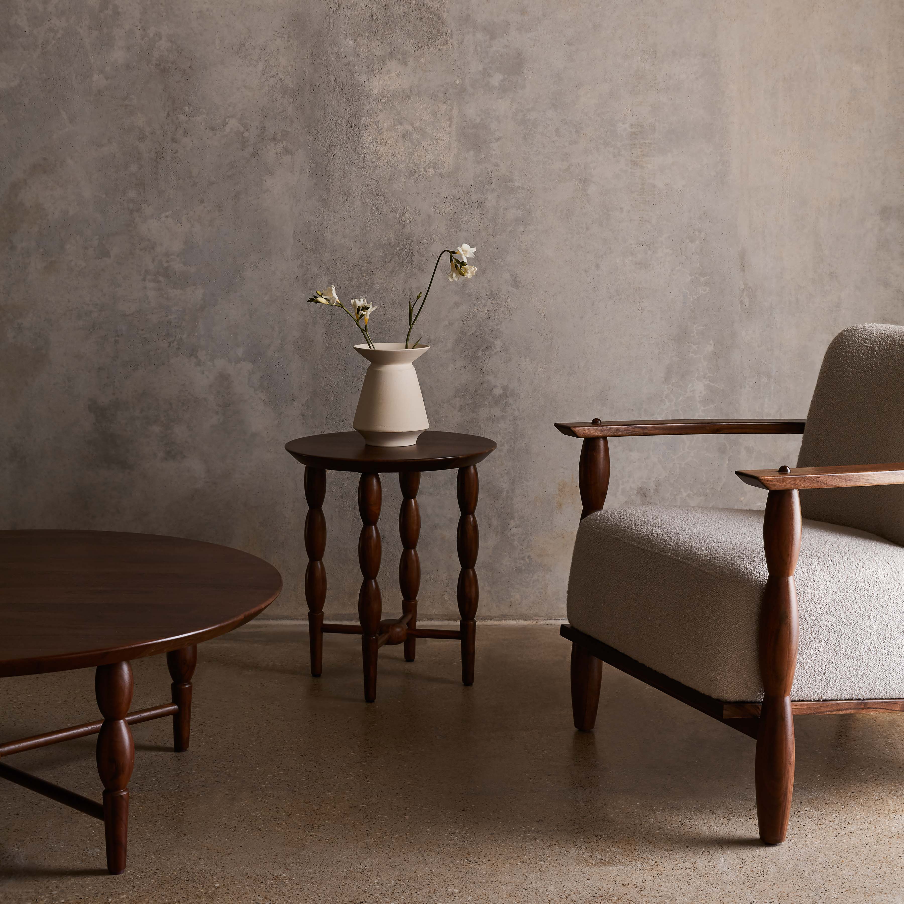 Leela Wood Side Table - Image 8