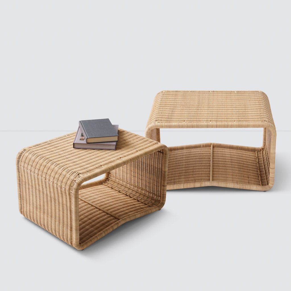Liang Wicker Ottoman - Image 6
