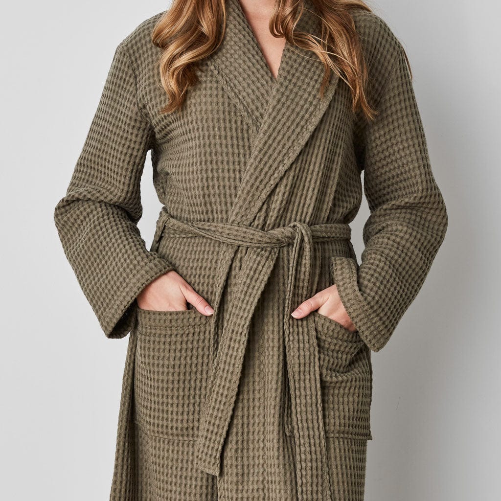 Mara Organic Waffle Robe - Image 13