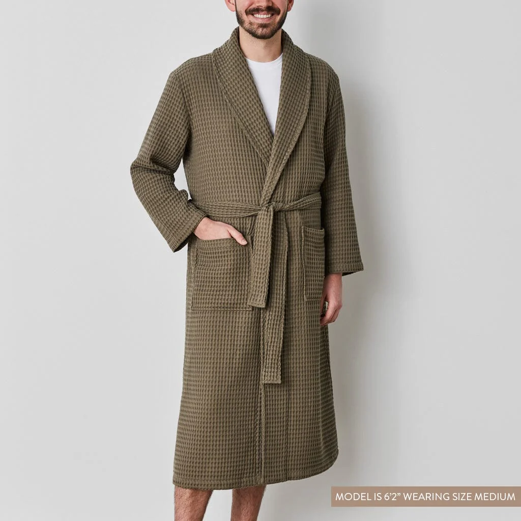 Mara Organic Waffle Robe - Image 14