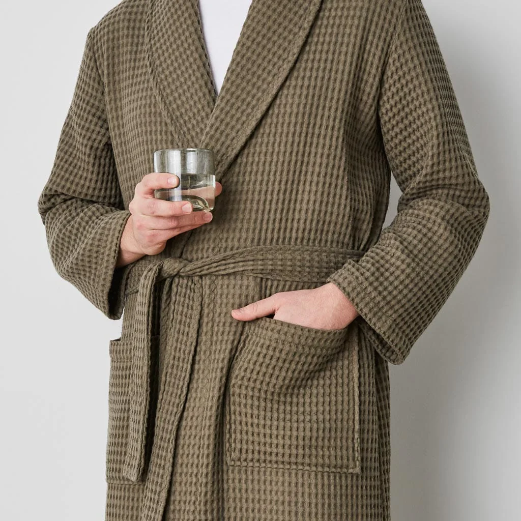 Mara Organic Waffle Robe - Image 15