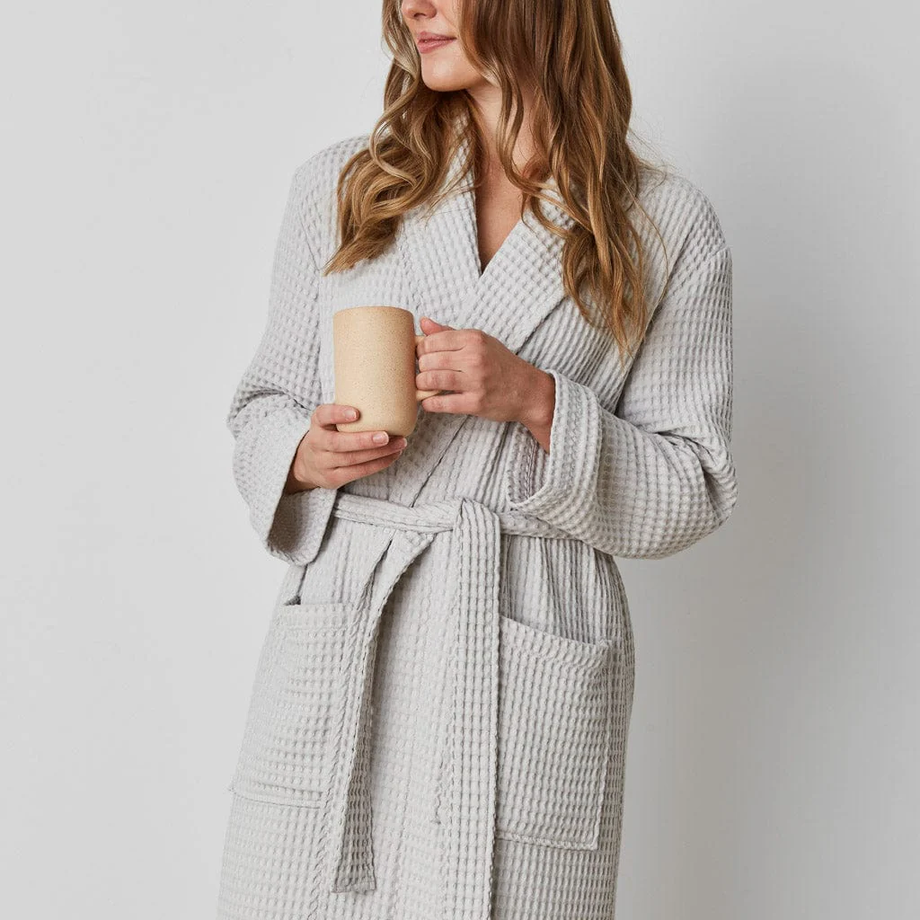 Mara Organic Waffle Robe - Image 21