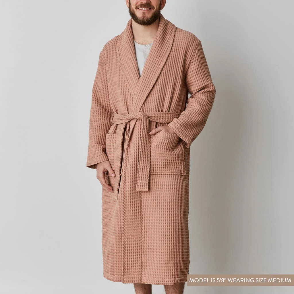 Mara Organic Waffle Robe - Image 5