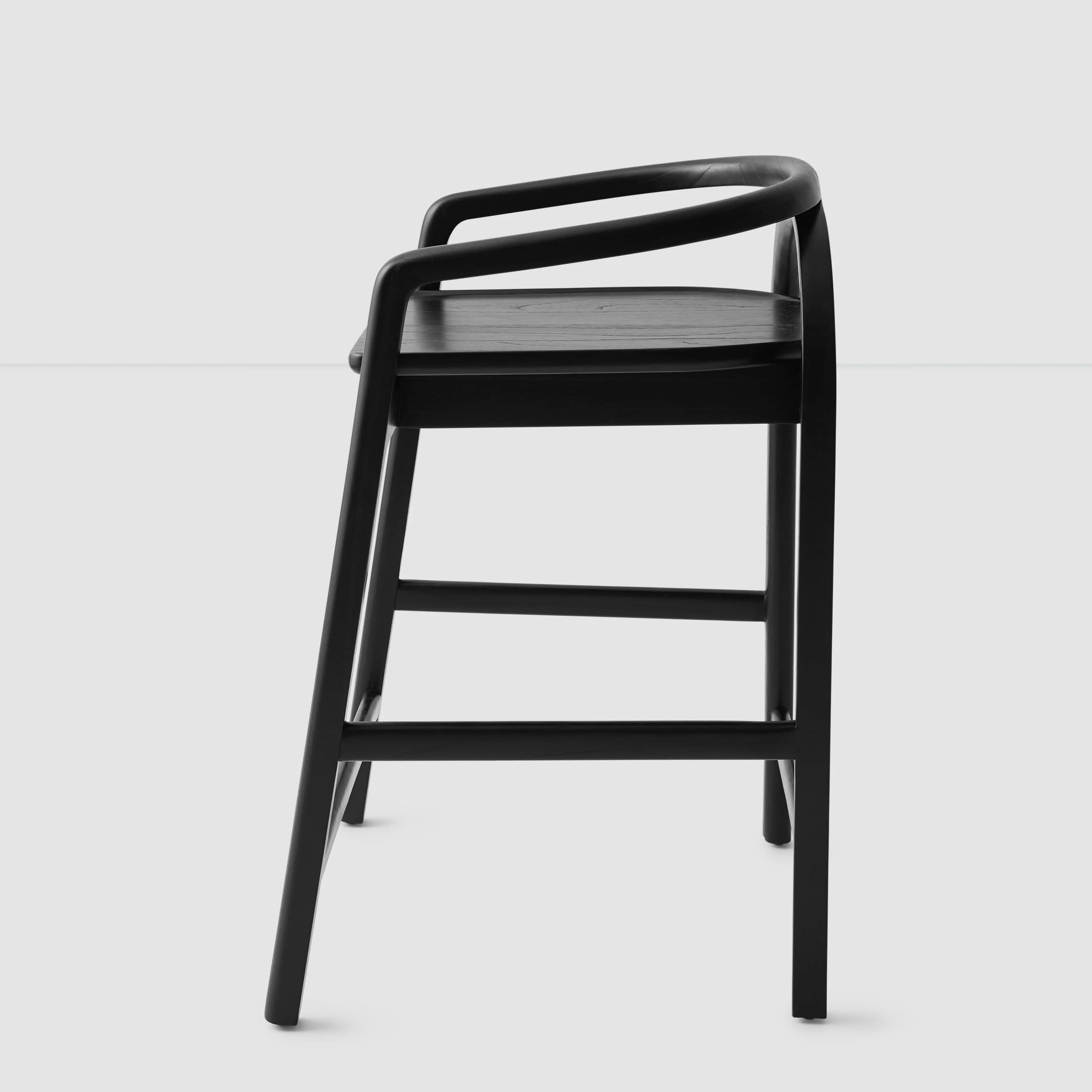 Meru Counter Stool - Black - Image 7