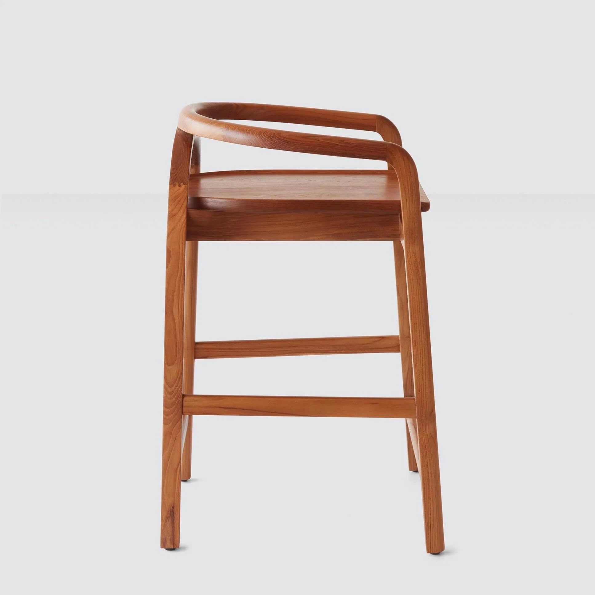 Meru Counter Stool - Teak - Image 7
