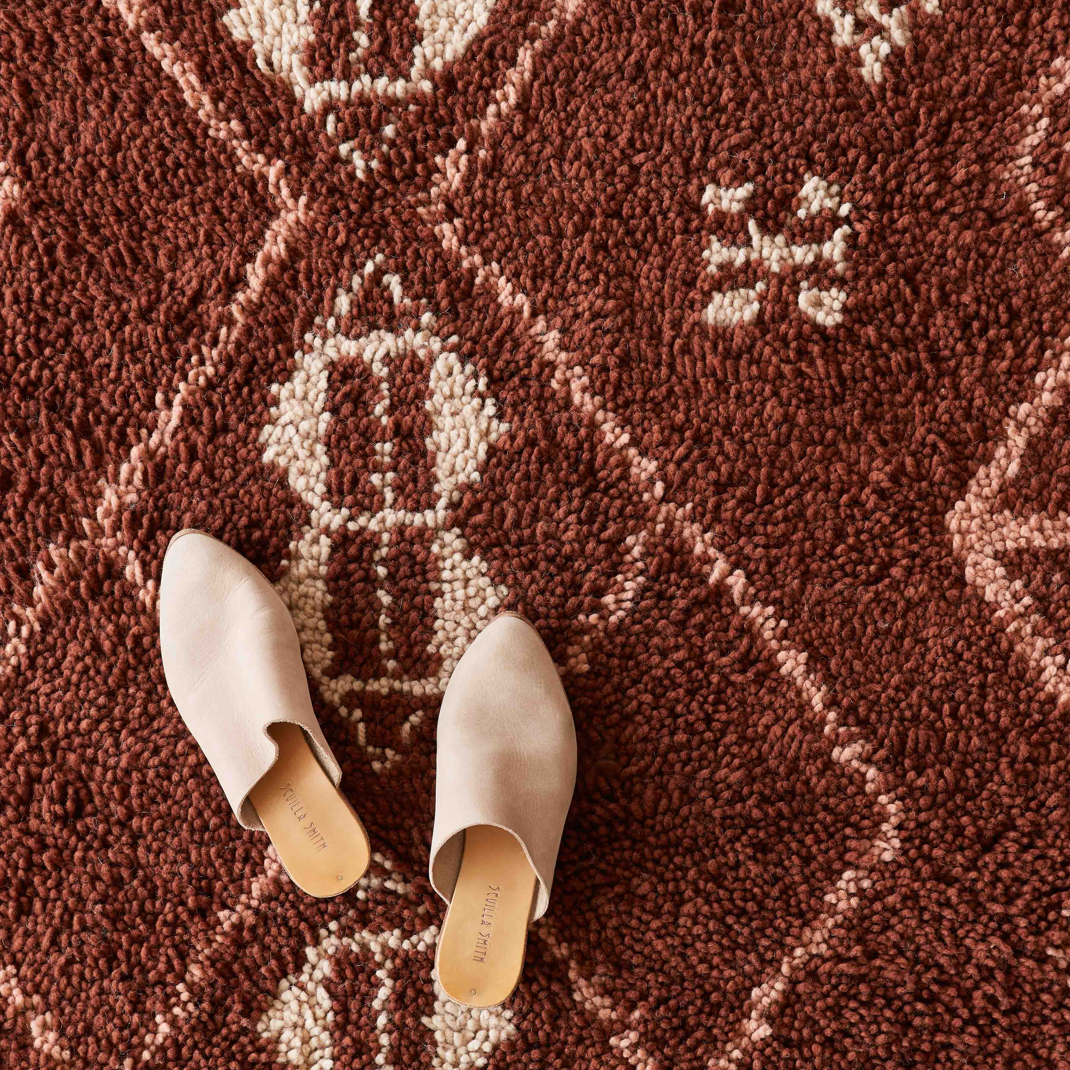 Mina Hand-Knotted Beni Ourain Area Rug - Image 4