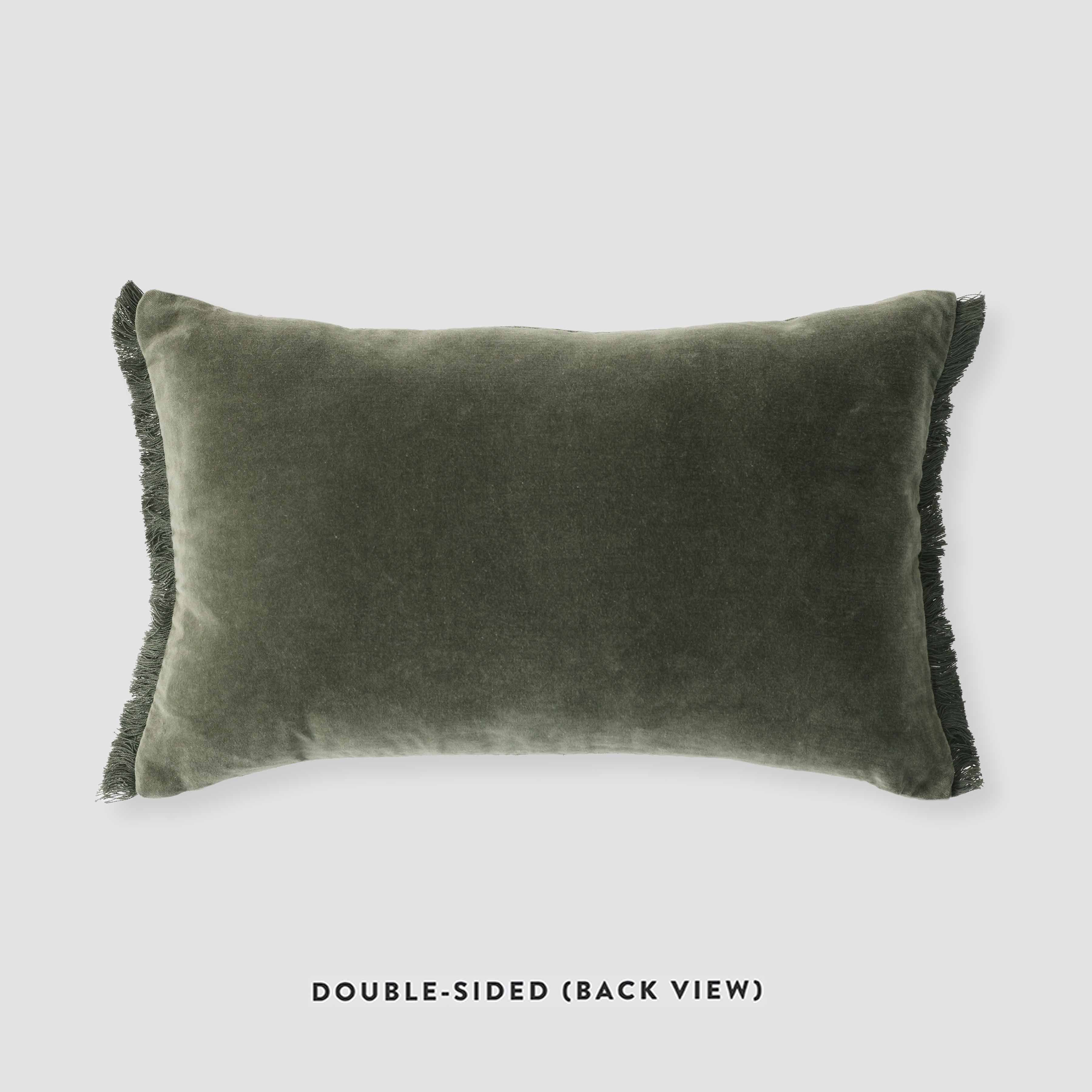 Naveta Velvet Small Lumbar Pillow - Image 34