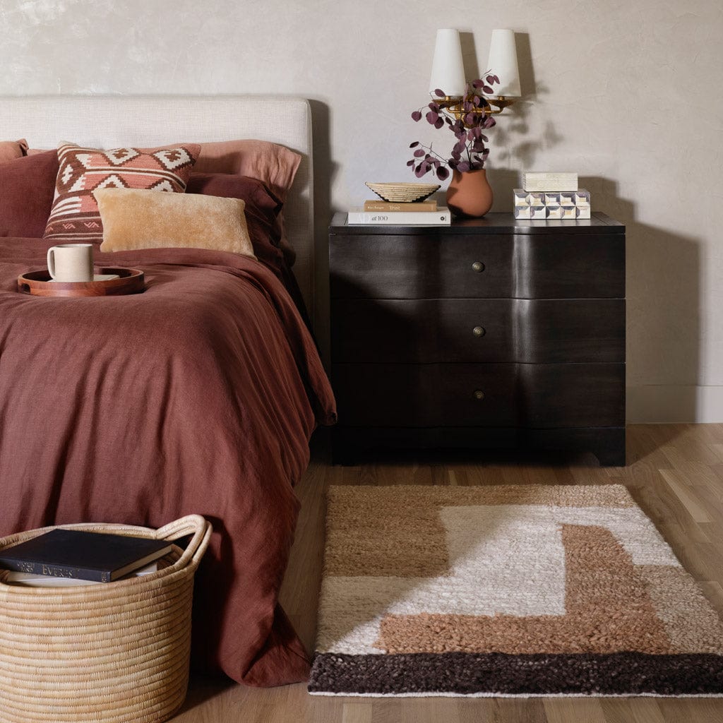 Navya Hand-Knotted Accent Rug - Image 3
