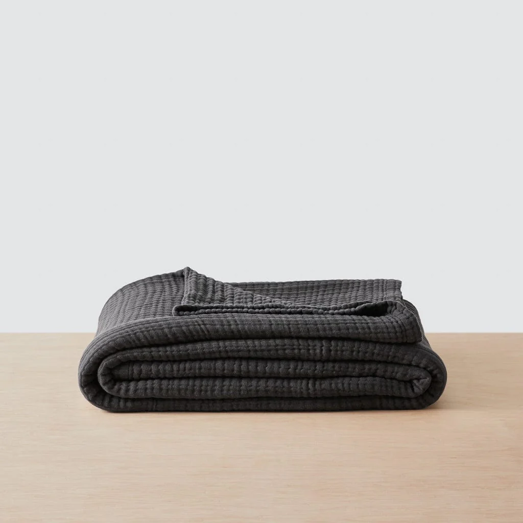 Organic Cotton Gauze Bed Blanket - Image 12