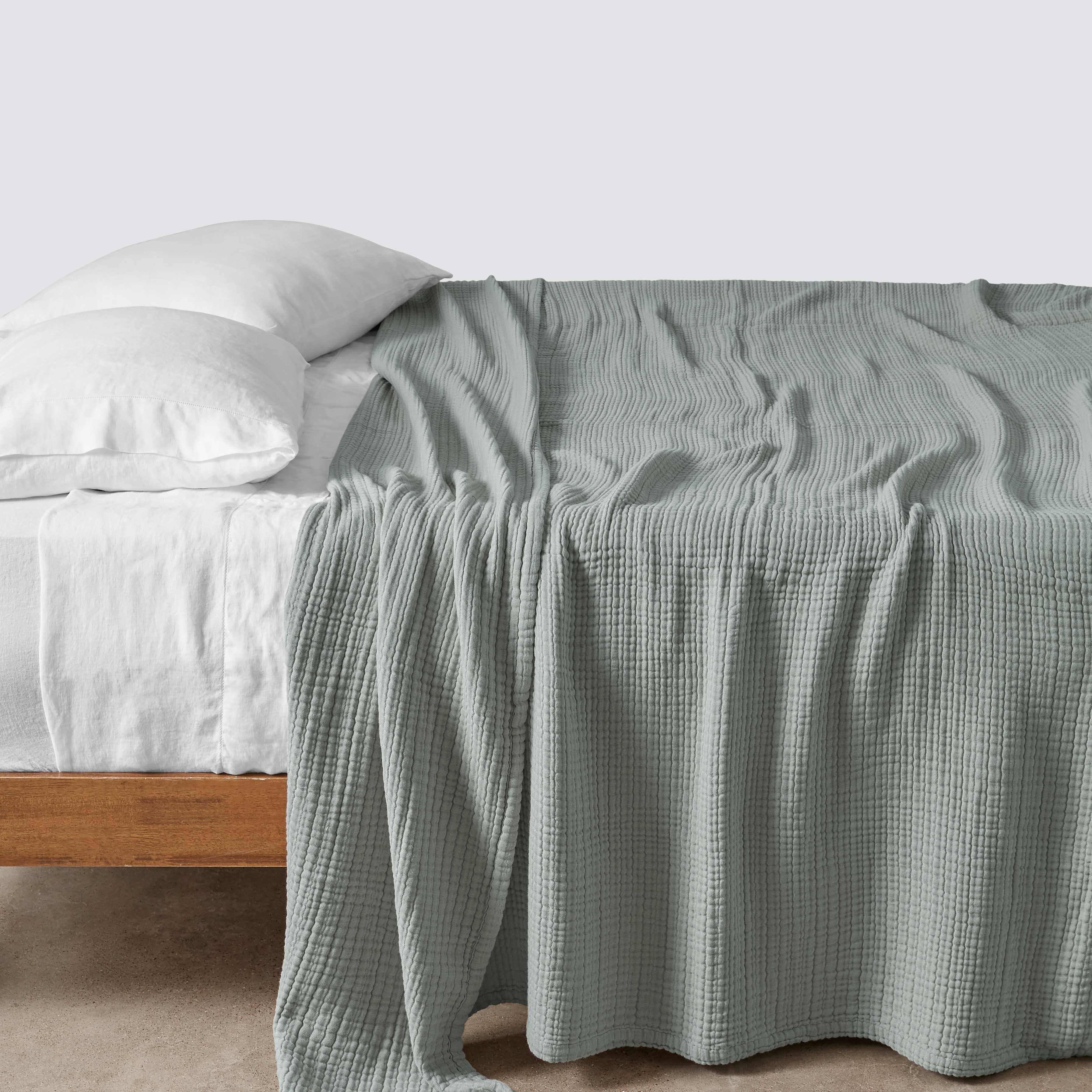 Organic Cotton Gauze Bed Blanket - Image 14