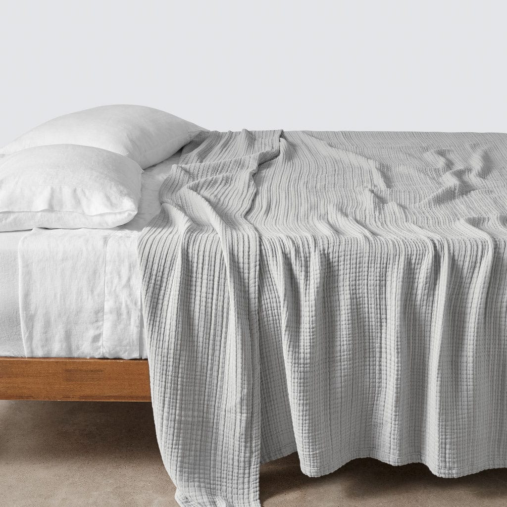 Organic Cotton Gauze Bed Blanket - Image 17