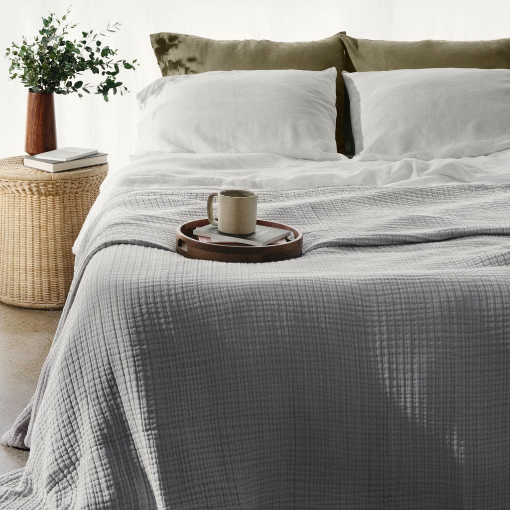 Organic Cotton Gauze Bed Blanket - Image 21