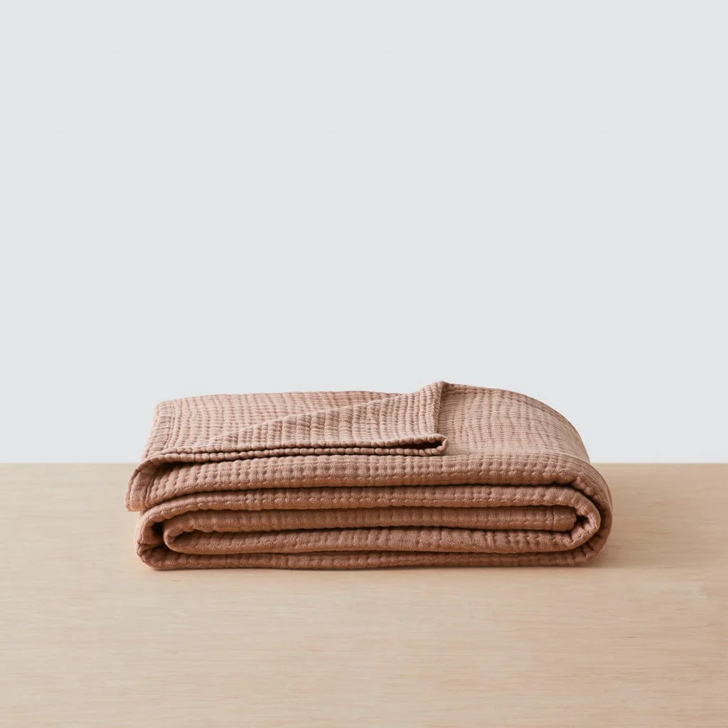 Organic Cotton Gauze Bed Blanket - Image 29