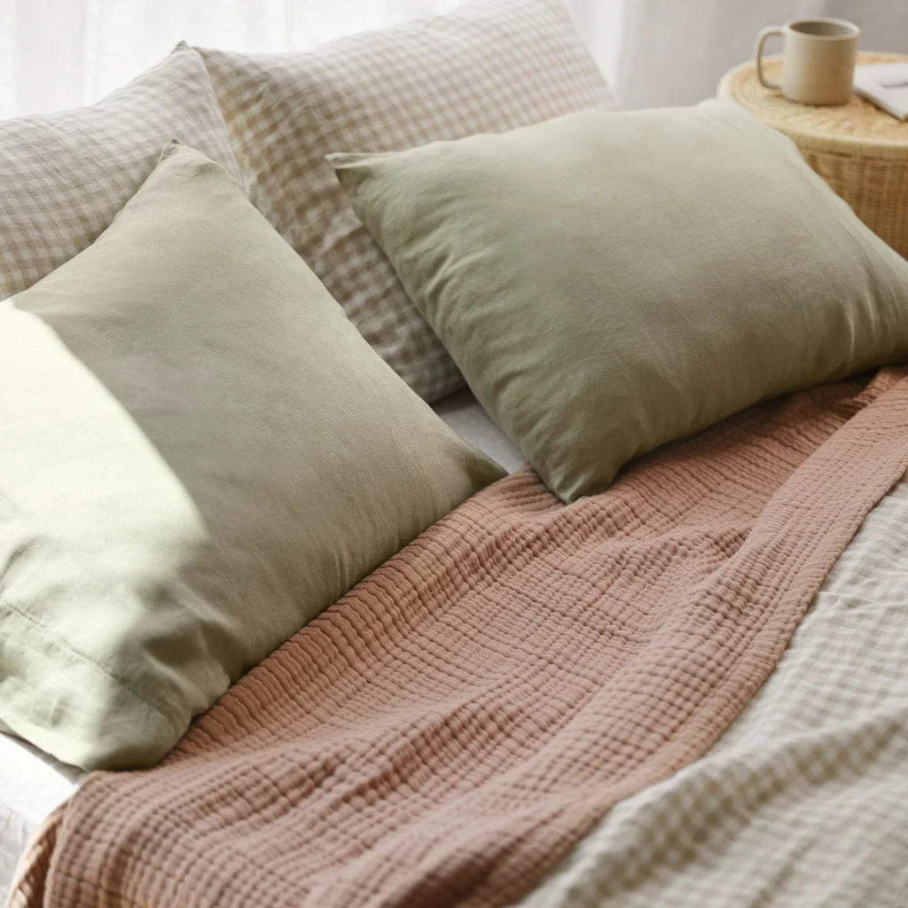 Organic Cotton Gauze Bed Blanket - Image 31