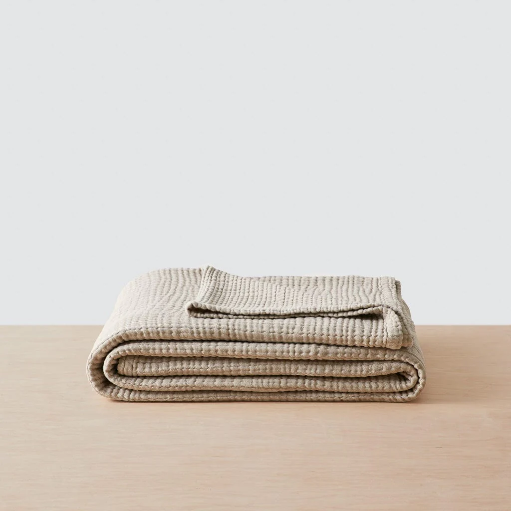 Organic Cotton Gauze Bed Blanket - Image 35