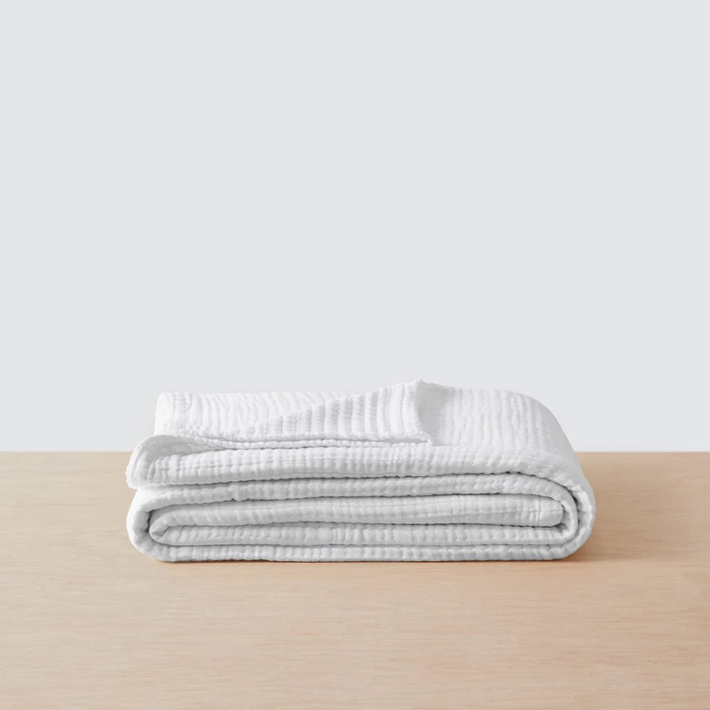 Organic Cotton Gauze Bed Blanket - Image 9