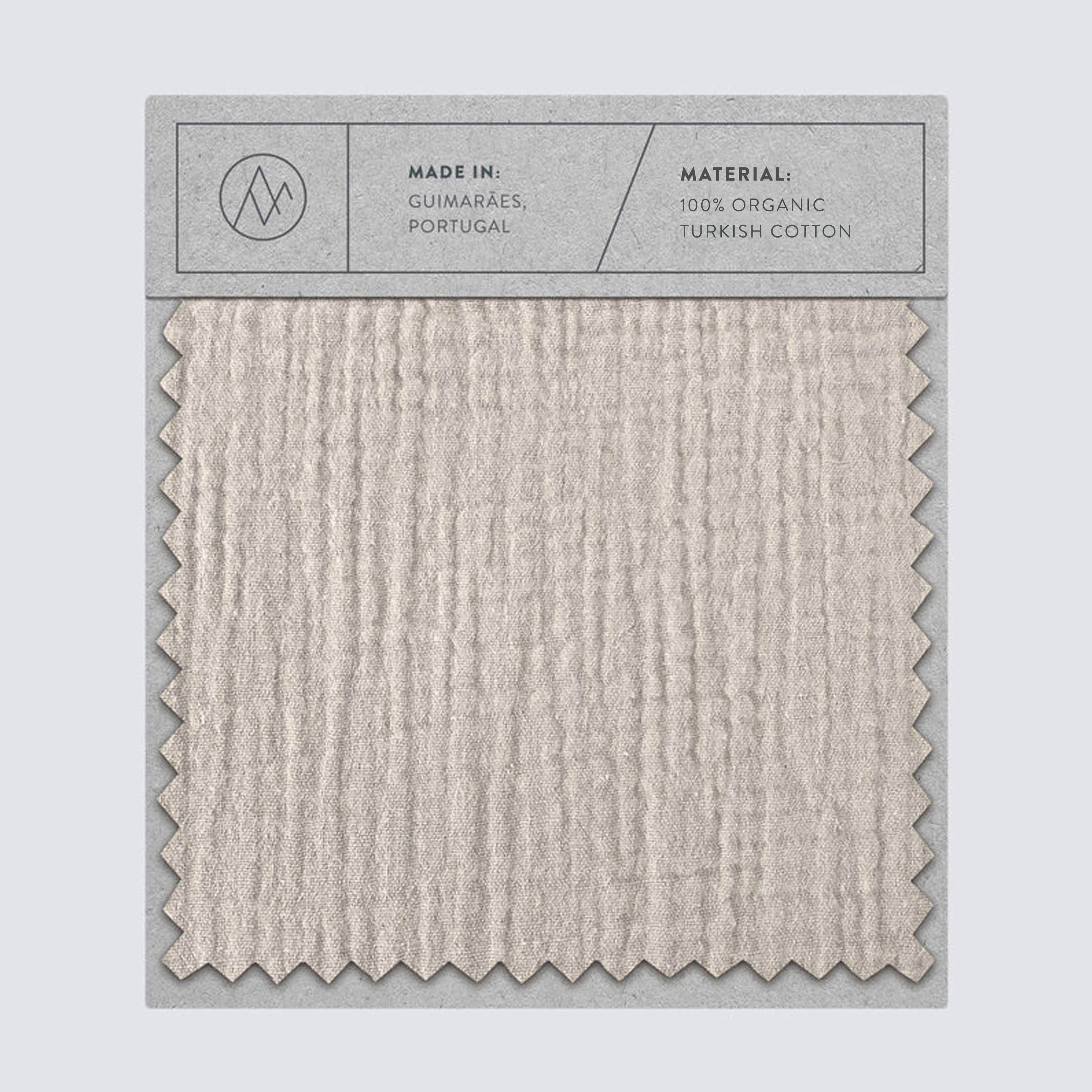 Organic Cotton Gauze Bedding Swatch - Image 5
