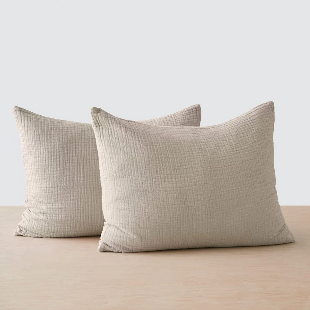 Organic Cotton Gauze Shams - Image 13