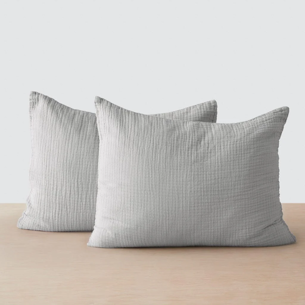Organic Cotton Gauze Shams - Image 22