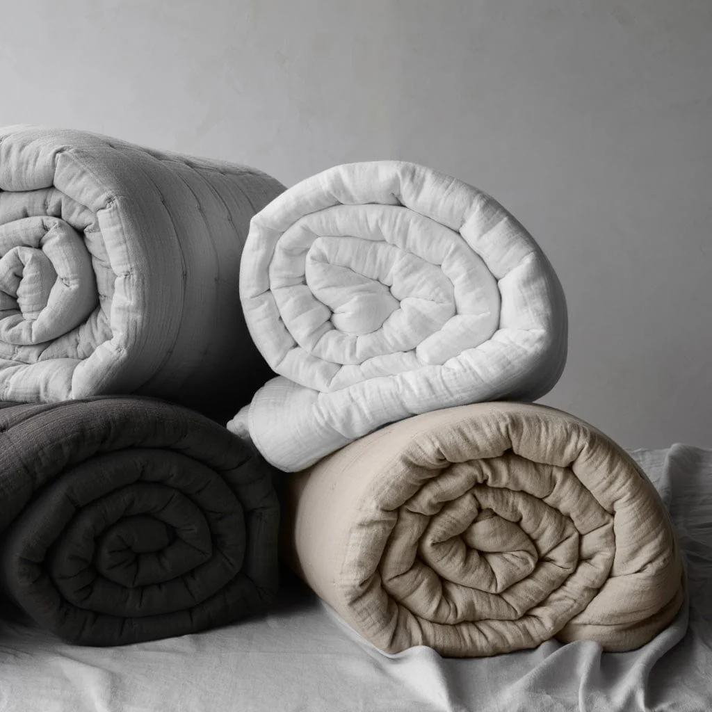 Organic Cotton Gauze Quilt - Image 17