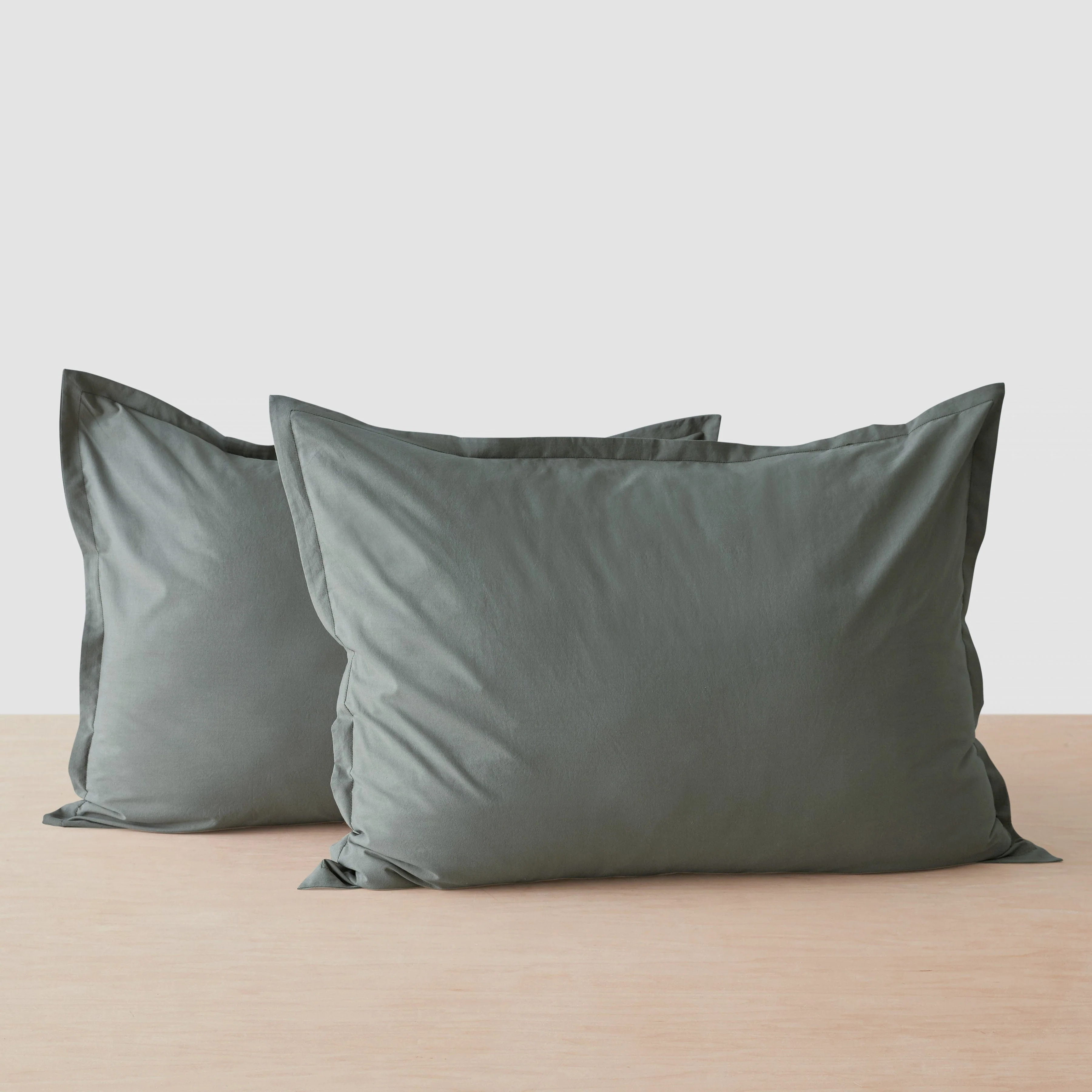 Stonewashed Organic Cotton Percale Duvet Cover - Image 15