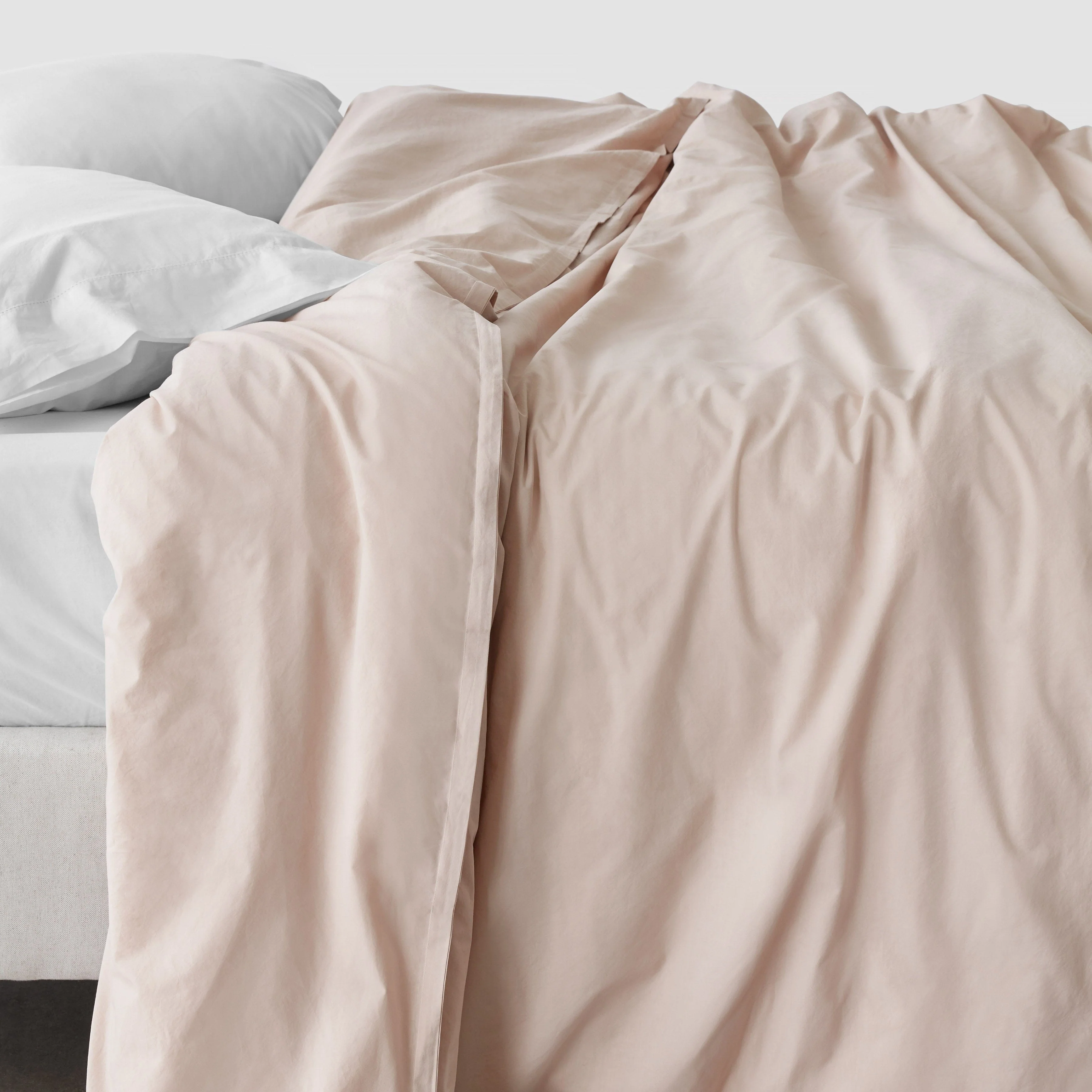 Stonewashed Organic Cotton Percale Duvet Cover - Image 30