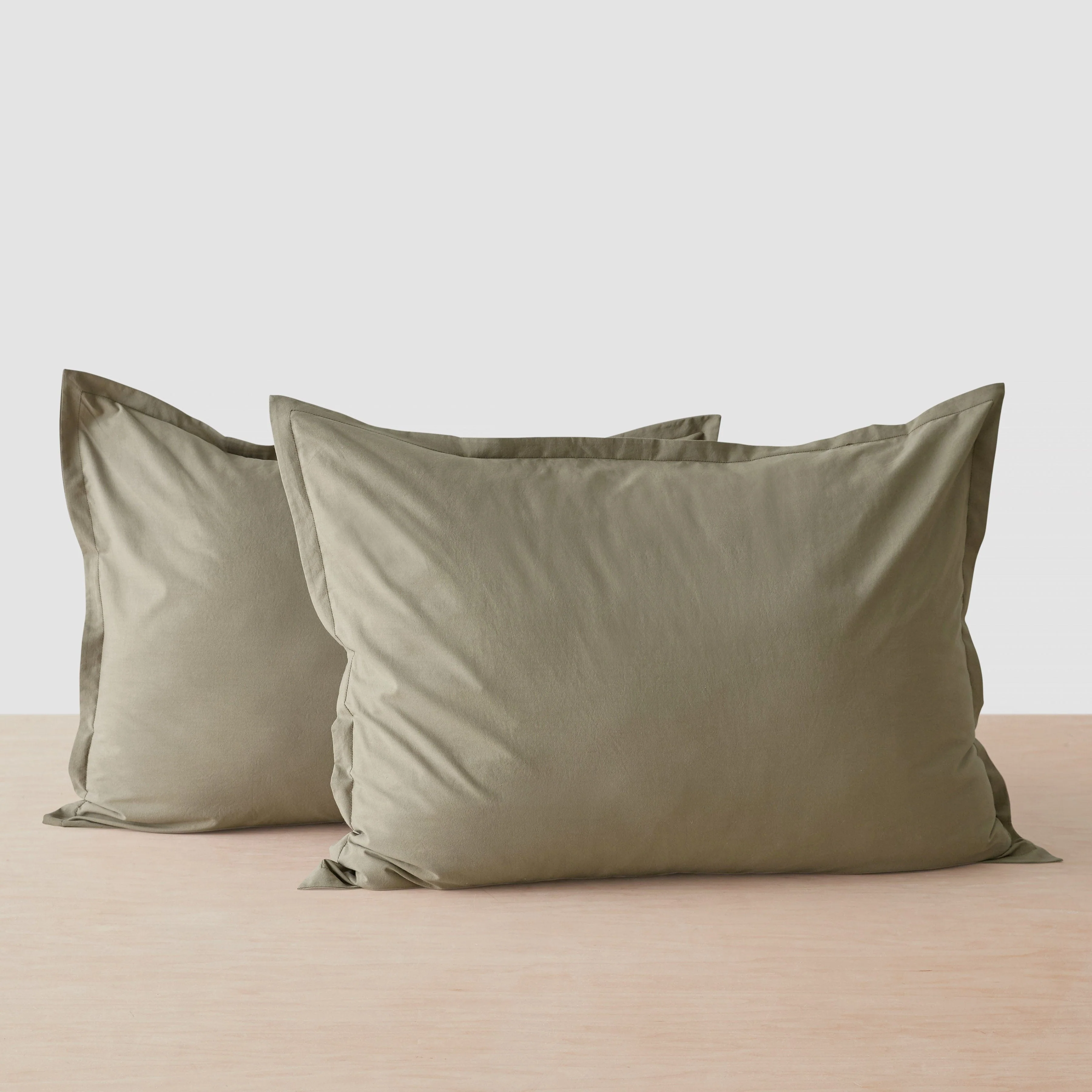 Stonewashed Organic Cotton Percale Duvet Cover - Image 38