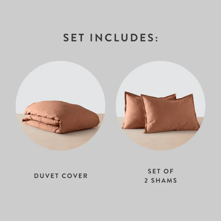 Stonewashed Organic Cotton Percale Duvet Cover - Image 61