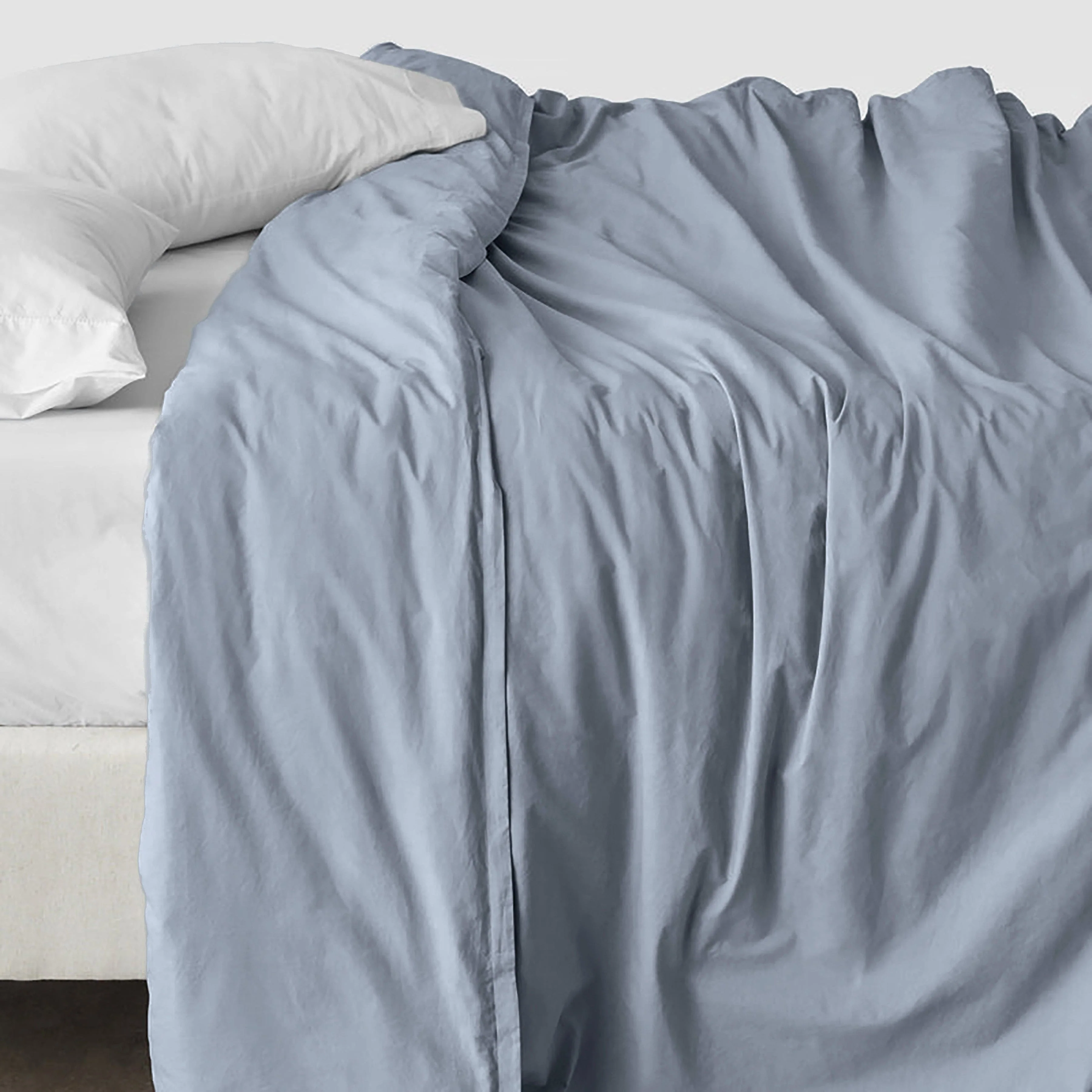 Stonewashed Organic Cotton Percale Duvet Cover - Image 7