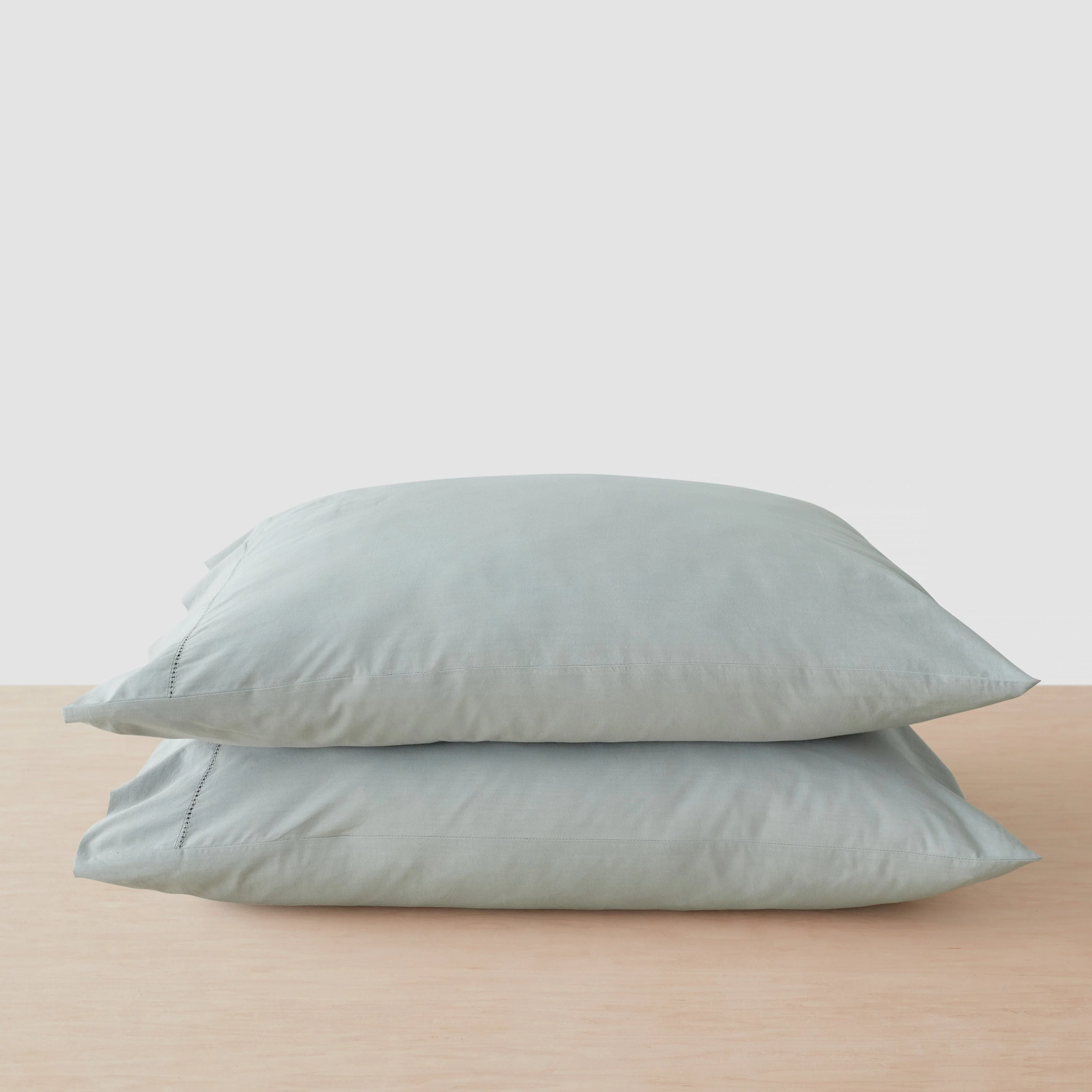 Stonewashed Organic Cotton Percale Pillowcases - Image 10