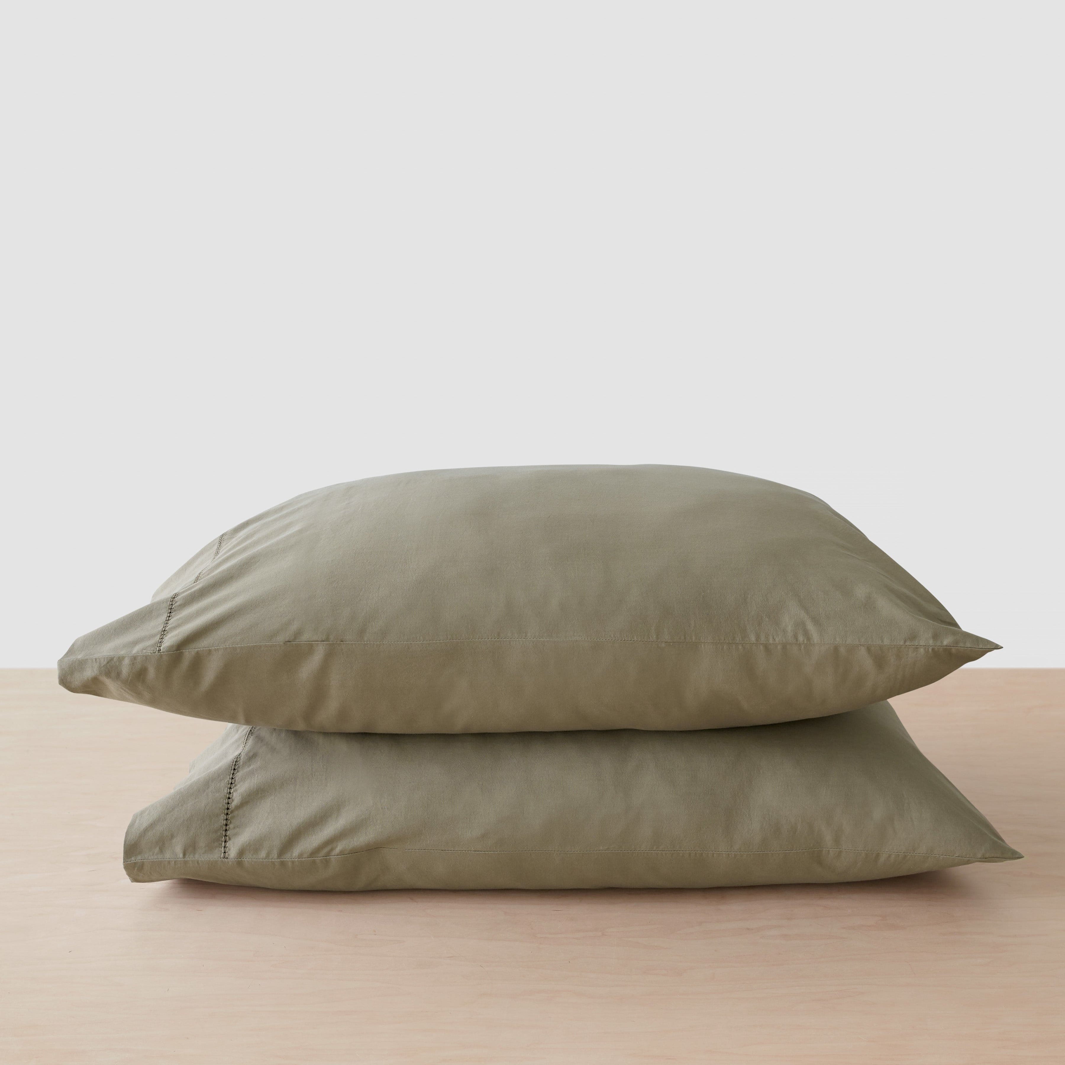 Stonewashed Organic Cotton Percale Pillowcases - Image 16
