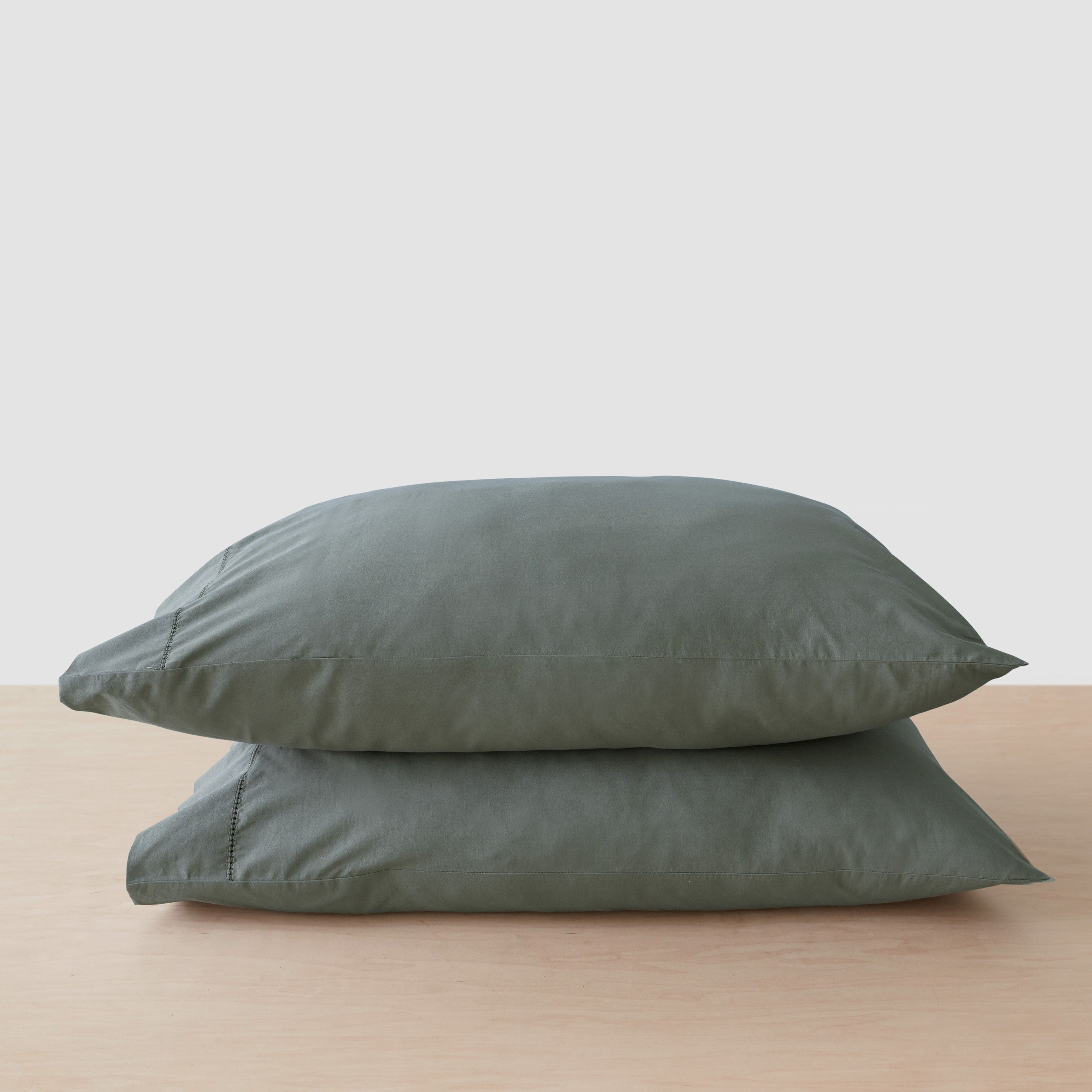 Stonewashed Organic Cotton Percale Pillowcases - Image 21