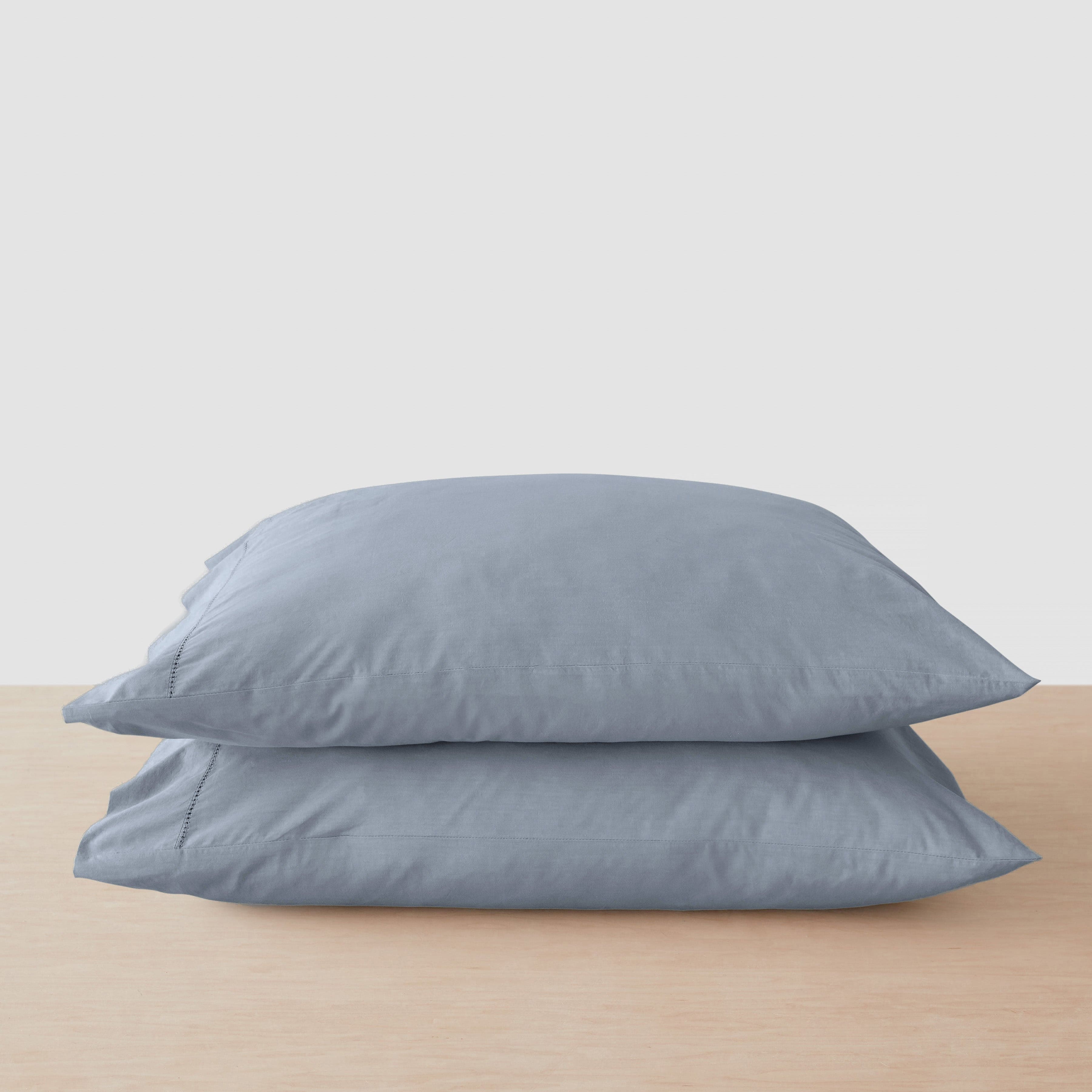 Stonewashed Organic Cotton Percale Pillowcases - Image 25