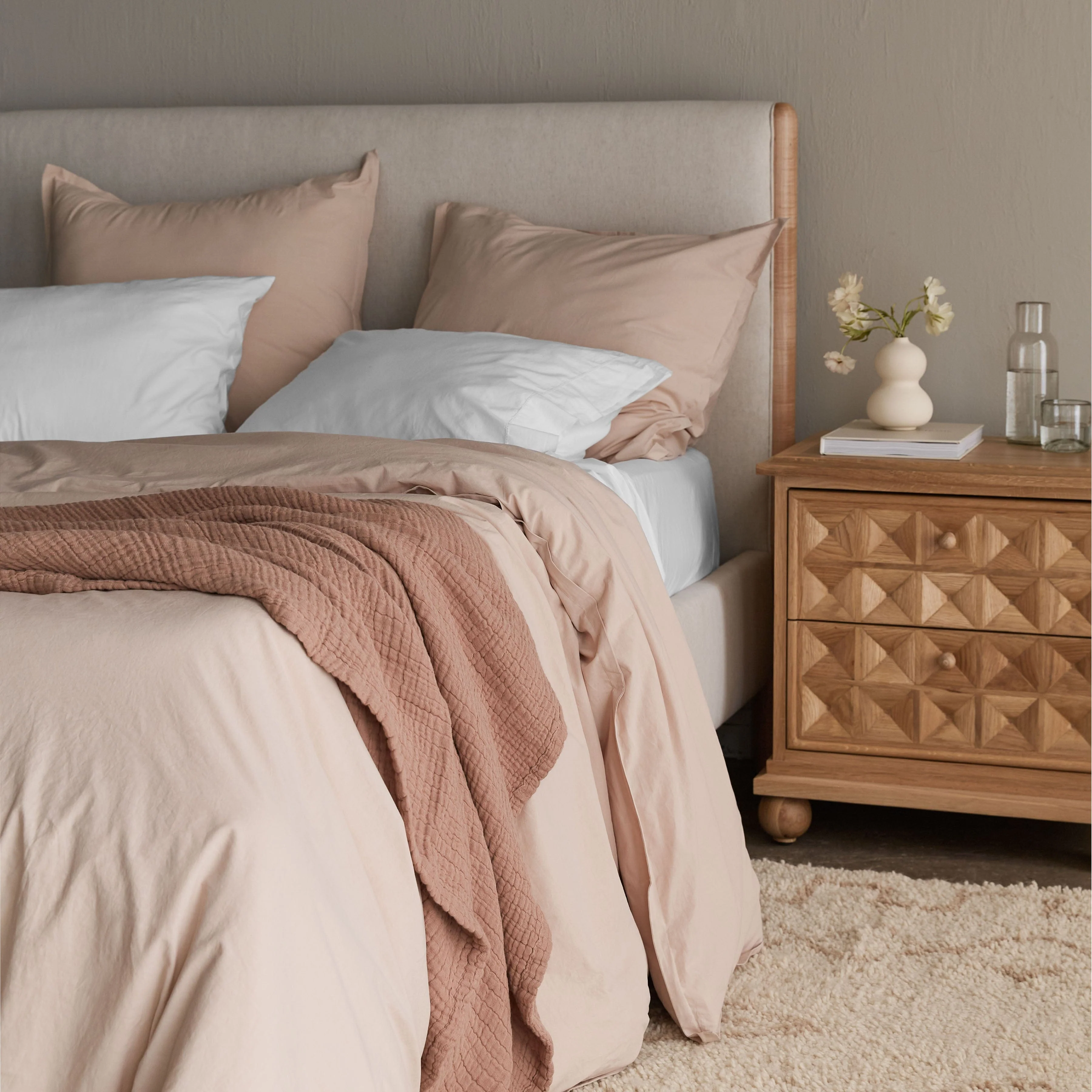 Stonewashed Organic Cotton Percale Pillowcases - Image 28
