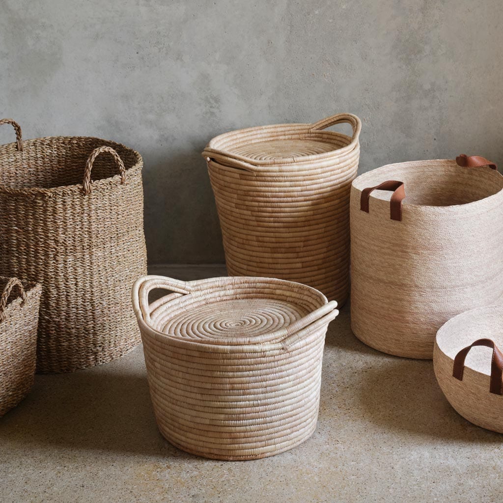 Padma Round Storage Basket - Image 25