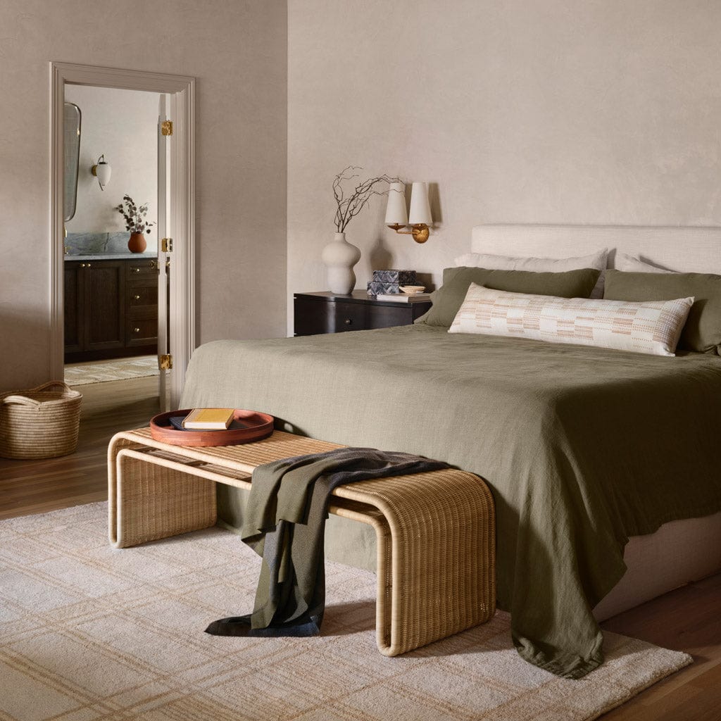 Penida Wicker Bench - Image 3