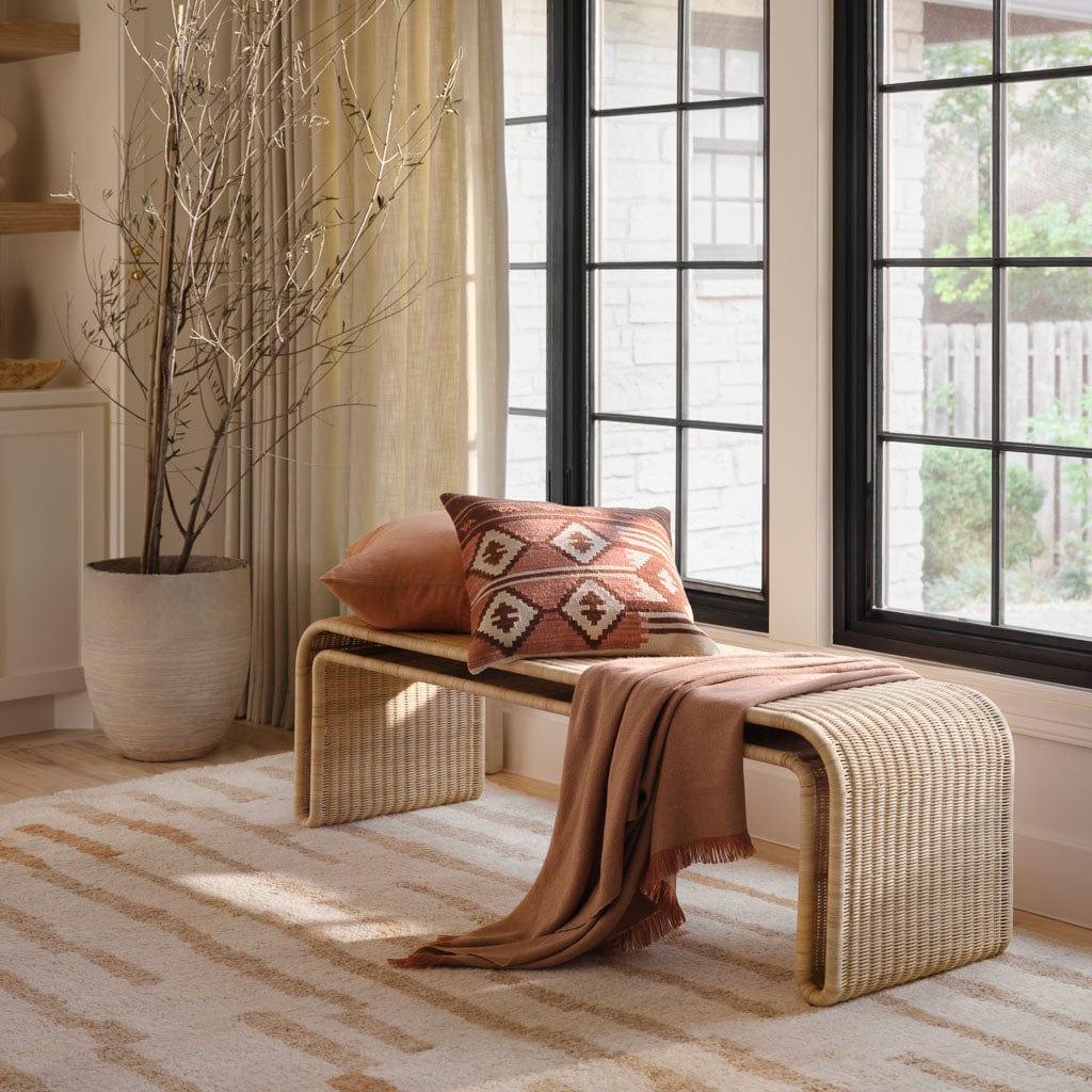 Penida Wicker Bench - Image 5