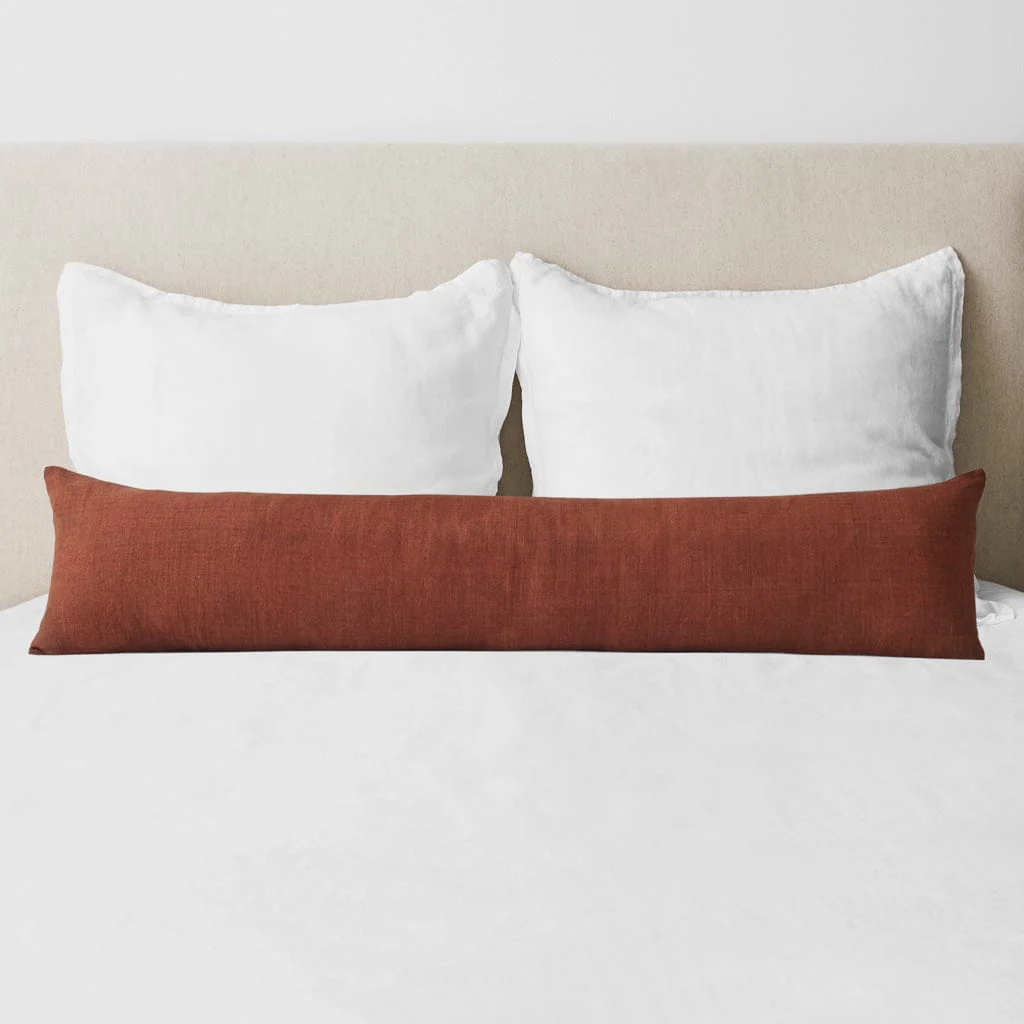 Prisha Linen Lumbar Pillow