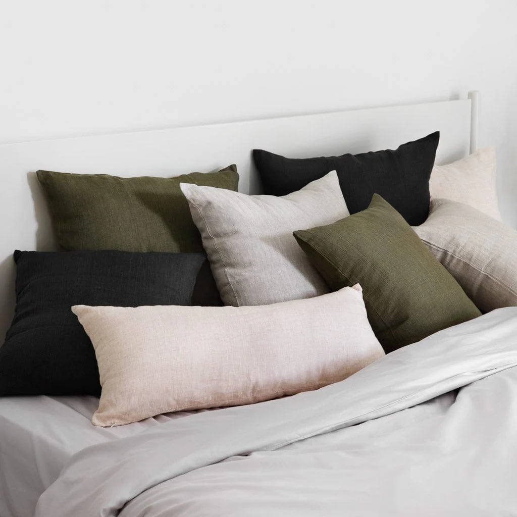 Prisha Linen Lumbar Pillow - Image 11