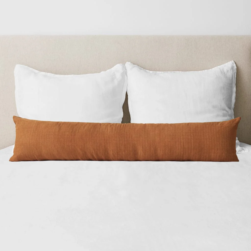Prisha Linen Lumbar Pillow - Image 5