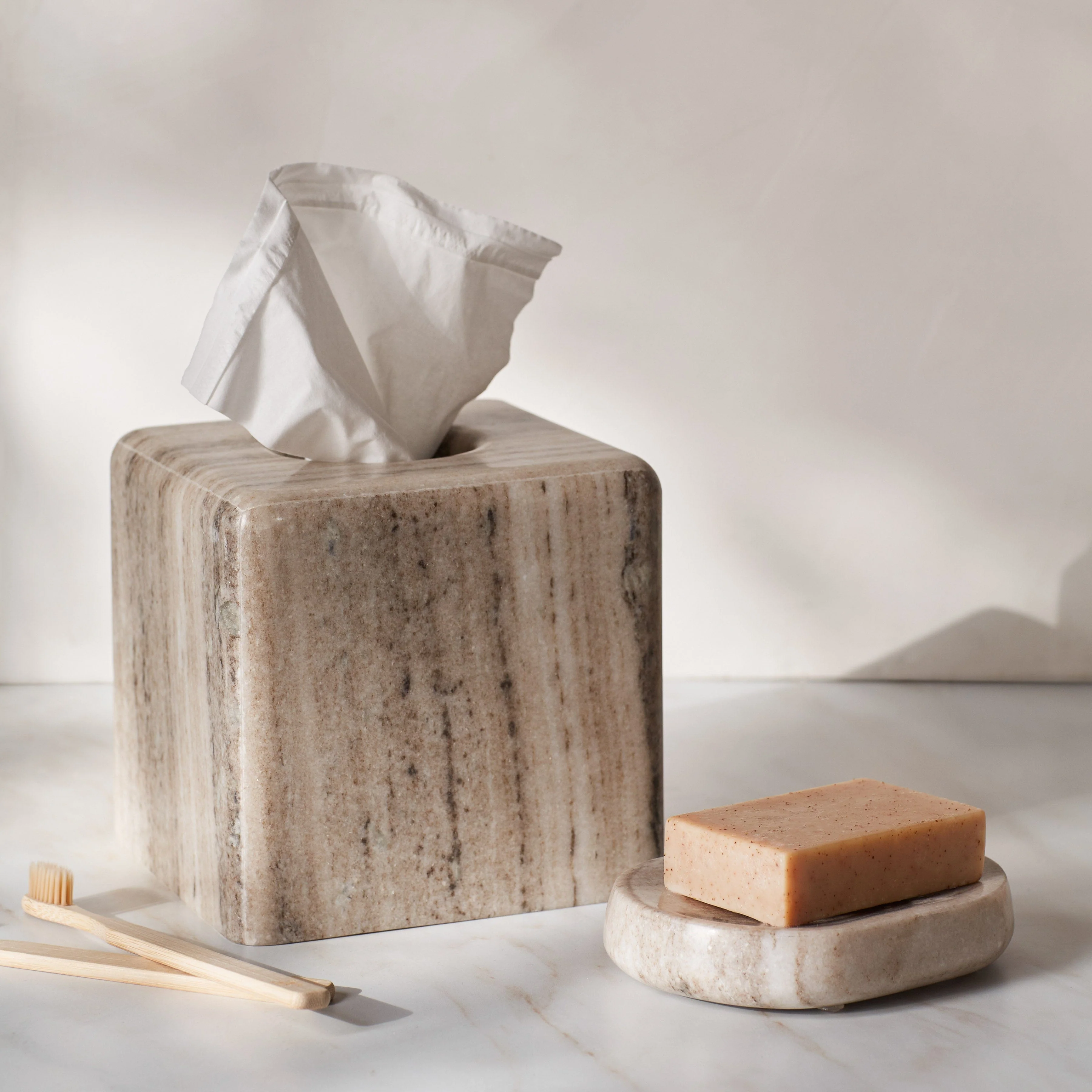 Riya Marble Soap Dish - Image 10